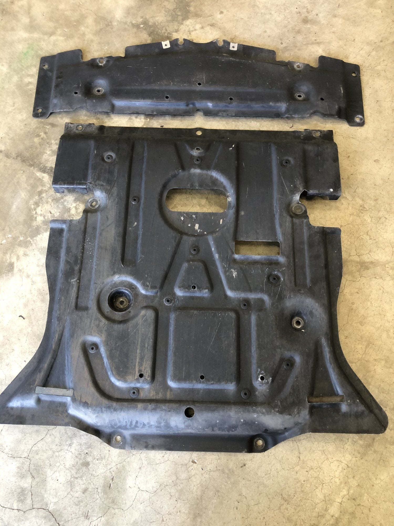 Accessories - Metal Skid Plates - Off Road Package OEM - W166 or X166 (ML/GLE or GL) - Used - 0  All Models - Peoria, IL 61615, United States