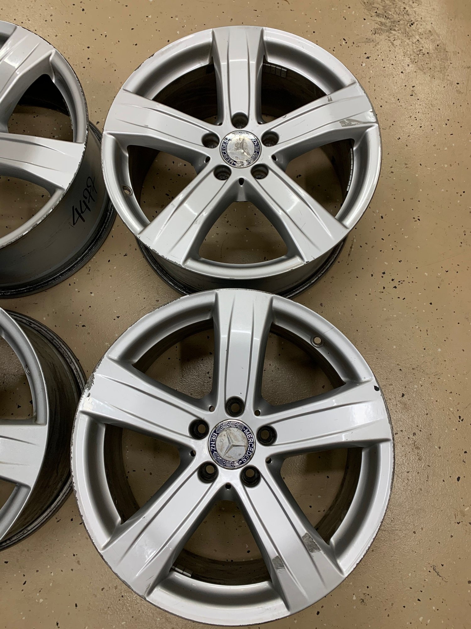 Wheels and Tires/Axles - 18” OEM Mercedes-Benz S550 Wheels - Used - 0  All Models - Chantilly, VA 20152, United States