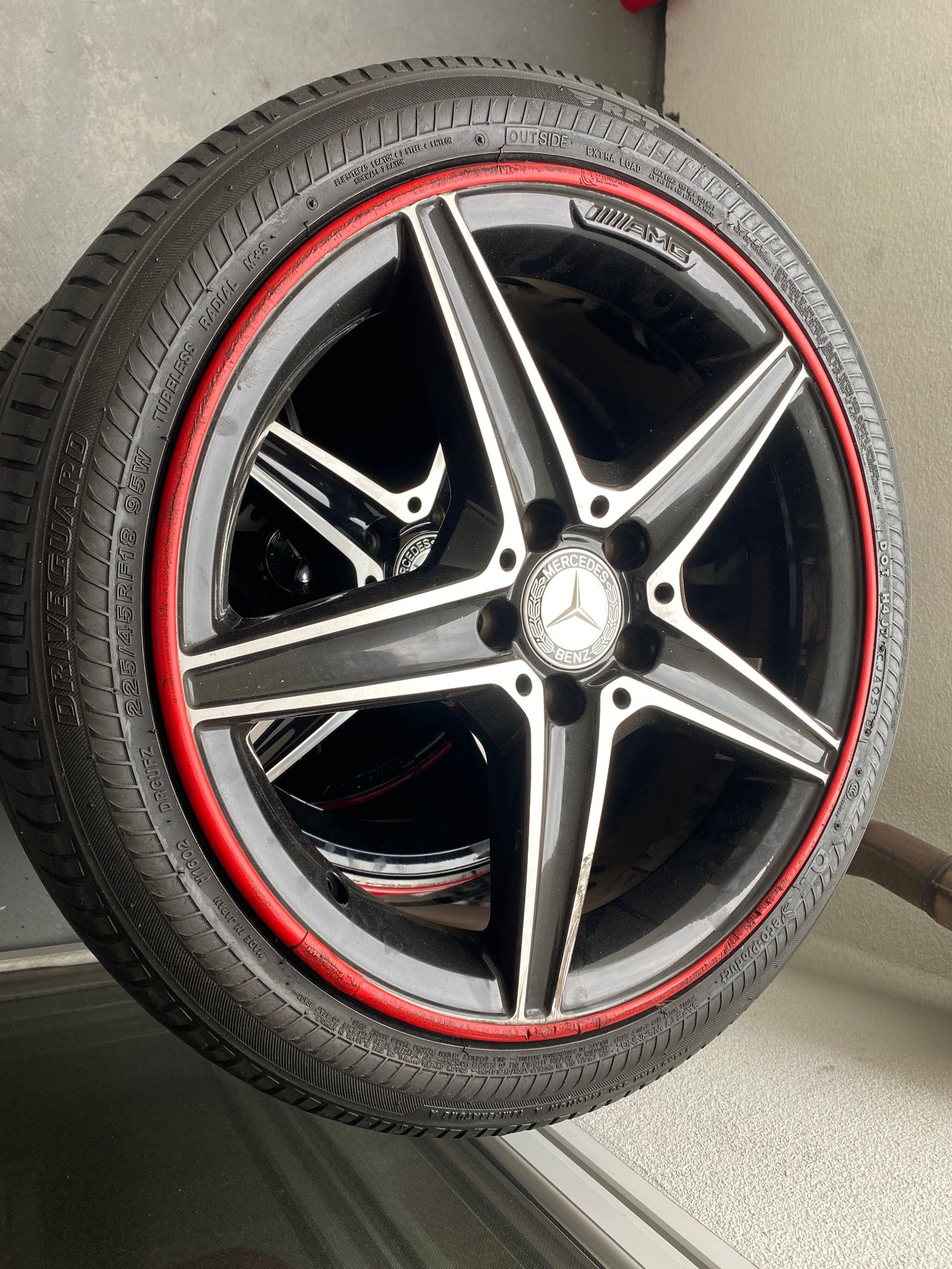 Wheels and Tires/Axles - Mercedes Benz AMG C300 C400 OEM Wheels Rims A-CLASS B-CLASS CLA - Used - All Years Mercedes-Benz C300 - All Years Mercedes-Benz C400 - Los Angeles, CA 90038, United States