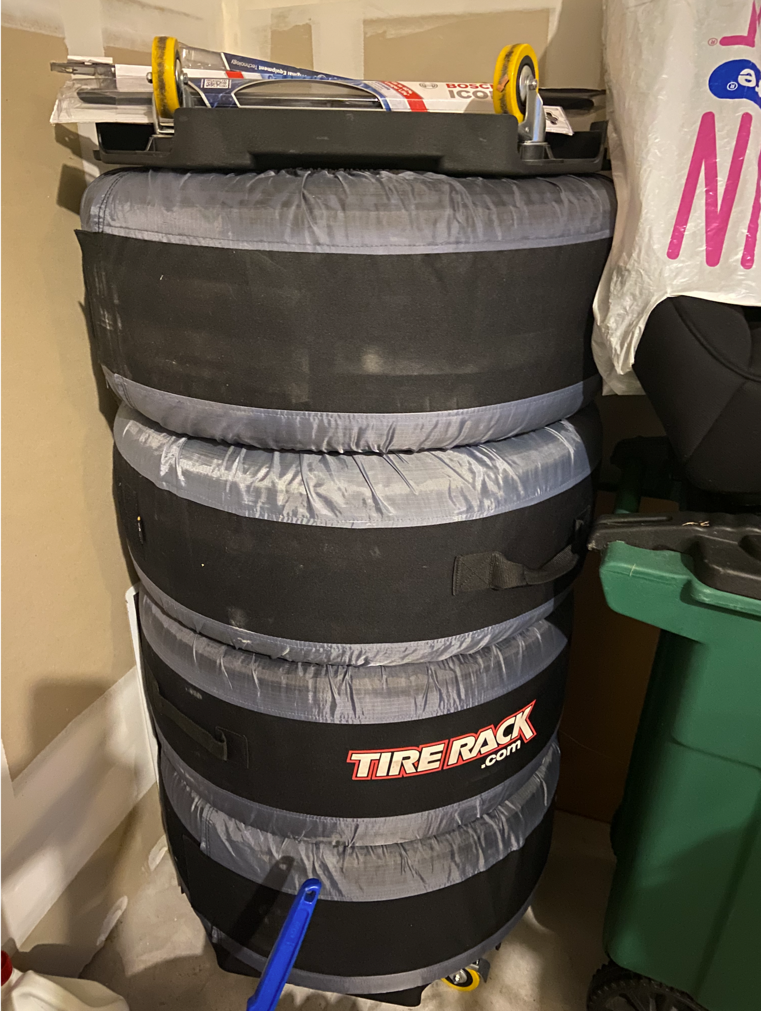Wheels and Tires/Axles - Set of 4 barely used Winter wheel and tires. 19 inch OEM AMG E63S - Used - 2019 to 2021 Mercedes-Benz E63 AMG S - Austin, TX 78660, United States