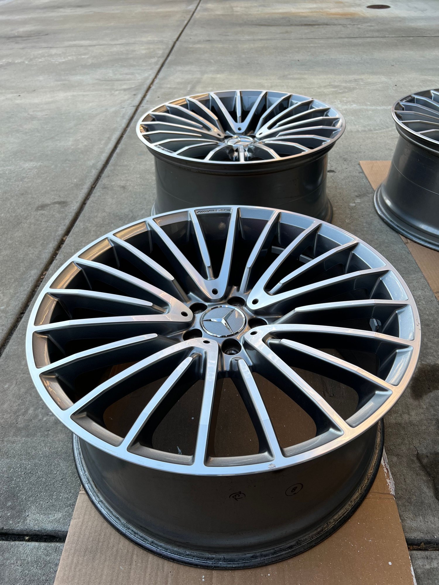 Wheels and Tires/Axles - OEM GLC63 AMG 21” Wheels - Used - 2018 to 2022 Mercedes-Benz GLC63 AMG - San Jose, CA 95123, United States