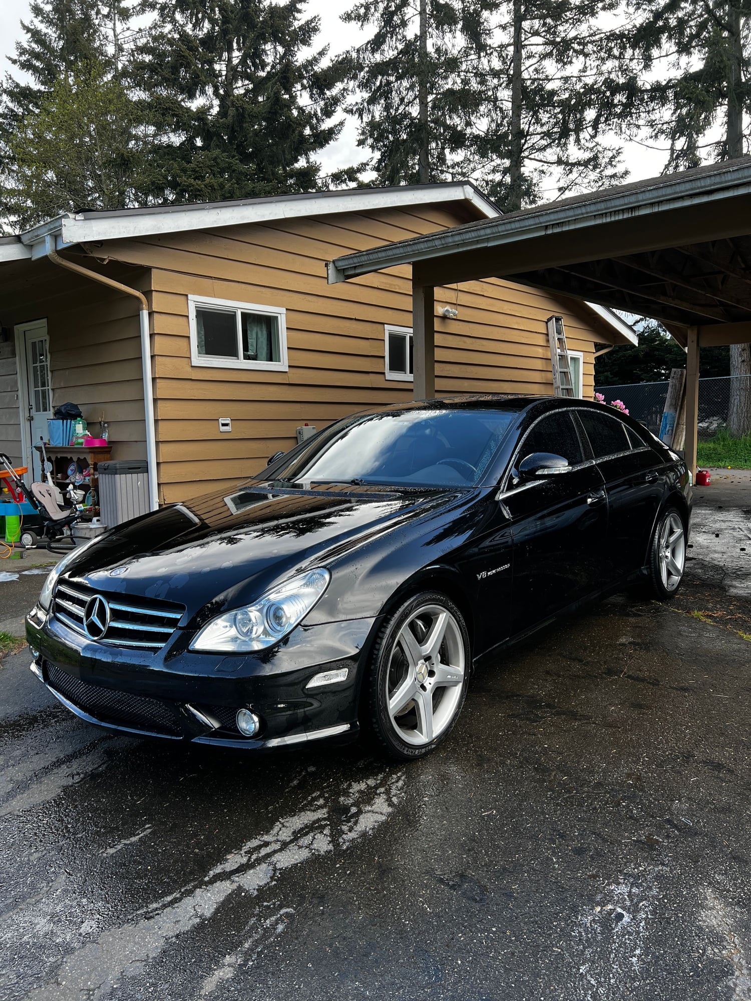 2006 Mercedes-Benz CLS55 AMG - CLS55 for sale (Stock) - Used - VIN WDDDJ76X66A040118 - 121,800 Miles - 8 cyl - 2WD - Automatic - Coupe - Black - Puyallup, WA 98373, United States
