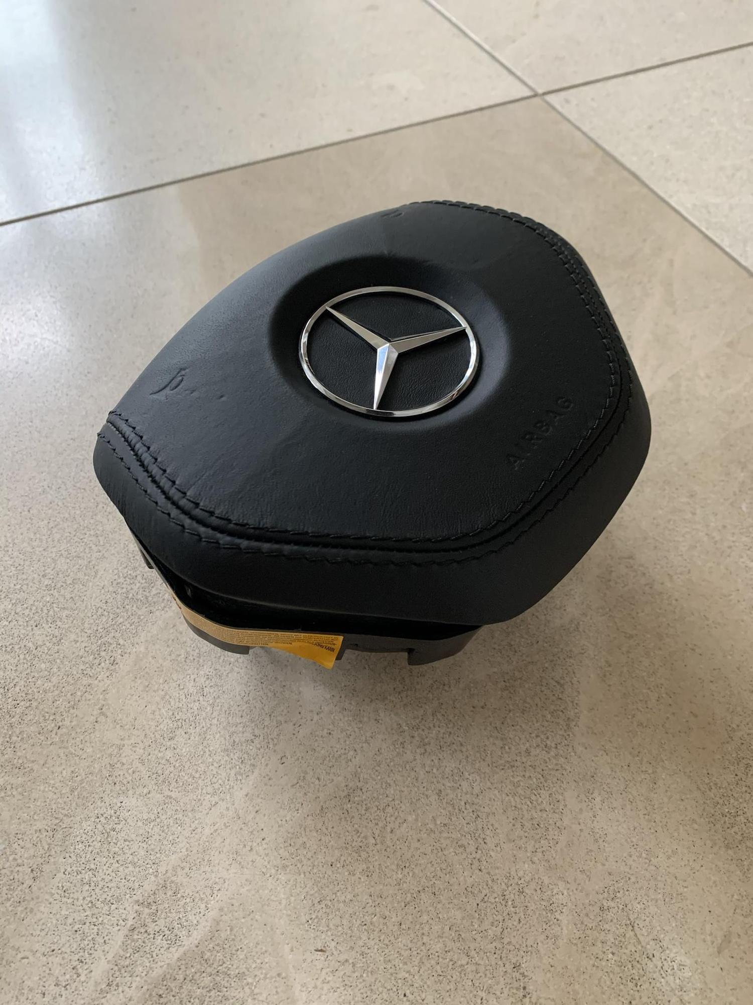 Interior/Upholstery - Leather Wrapped Steering Wheel Airbag W204 to R231 - Used - 0  All Models - Fremont, CA 94539, United States
