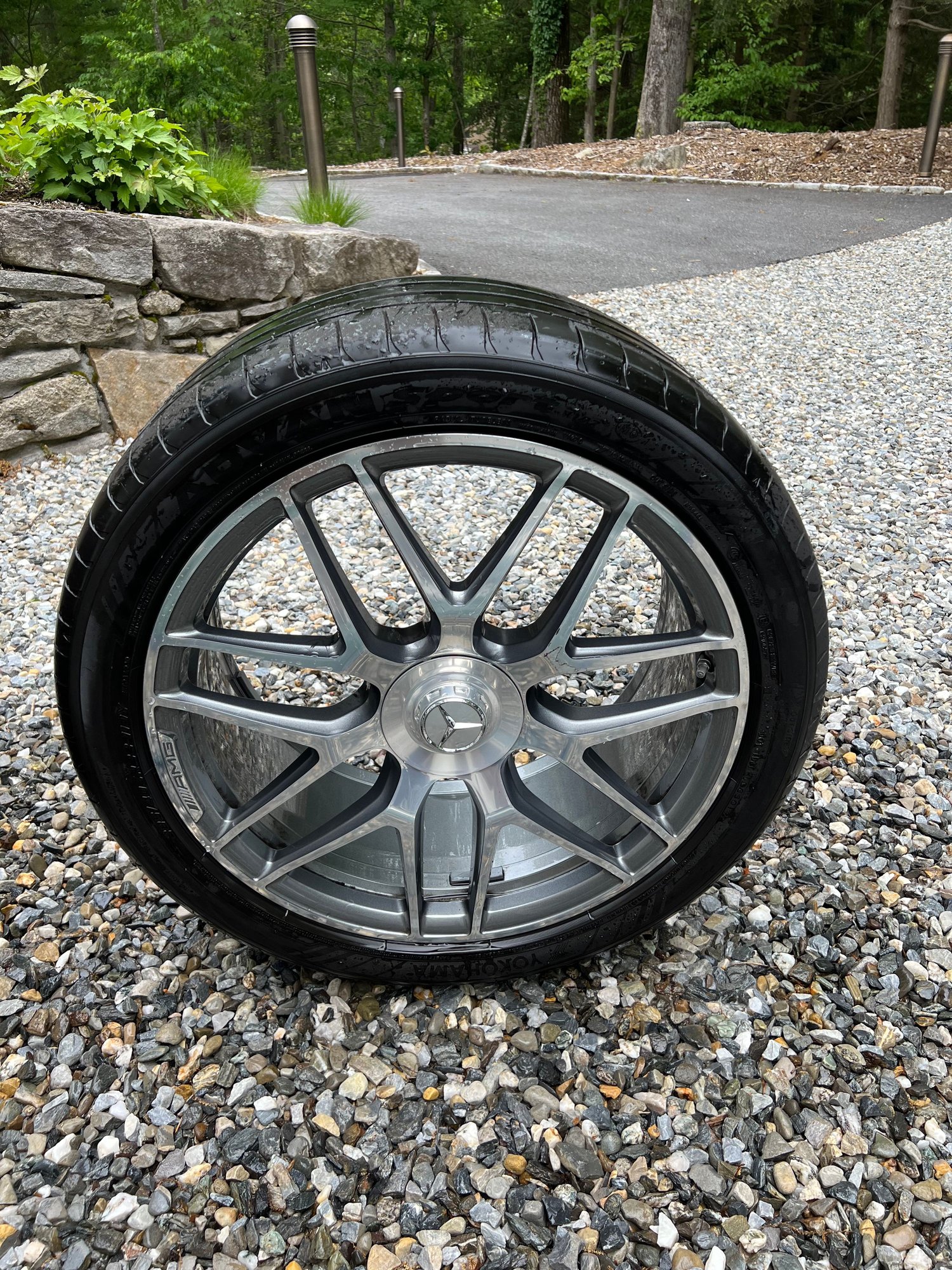 Wheels and Tires/Axles - Mercedes AMG 22” Forged Wheels and Tires from GLE 53 SUV - Used - 2020 to 2024 Mercedes-Benz GLE-Class - Pound Ridge, NY 10576, United States