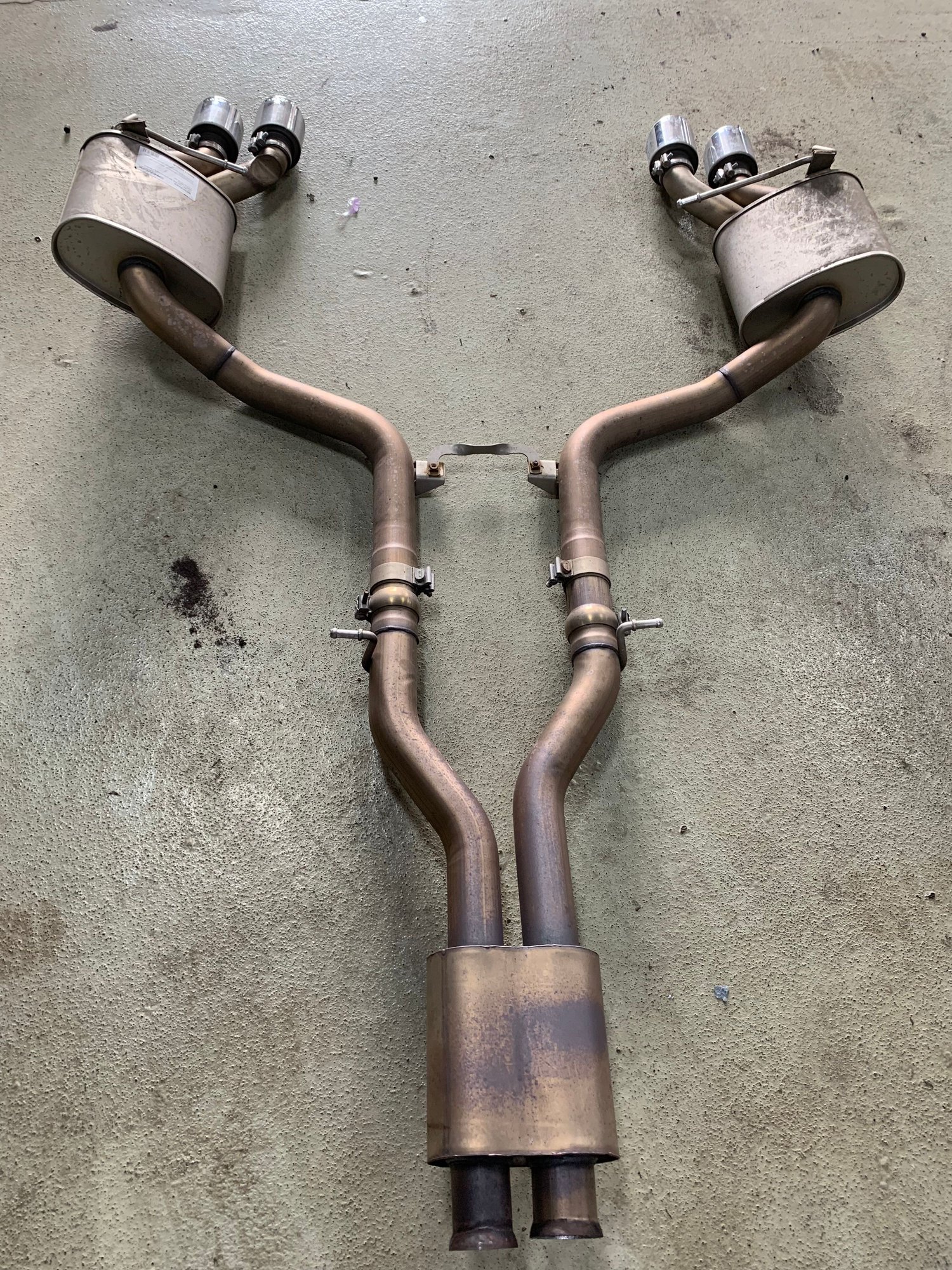 Engine - Exhaust - C63 REMUS CATBACK - Used - 2008 to 2015 Mercedes-Benz C63 AMG - Staten Island, NY 10306, United States