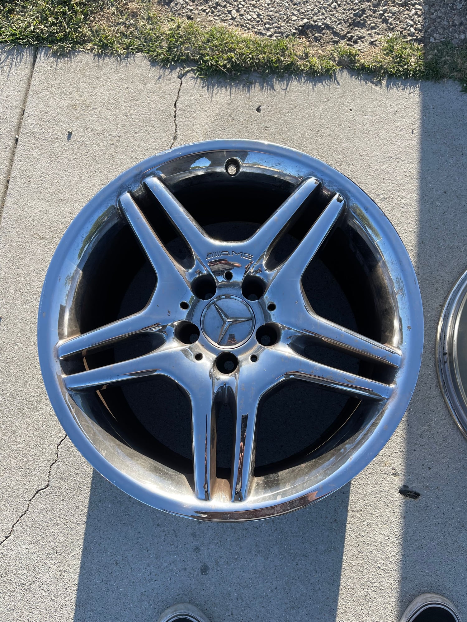 Wheels and Tires/Axles - SoCal - Staggered 18” Chrome AMG Wheels - Used - 0  All Models - Los Angeles, CA 90012, United States