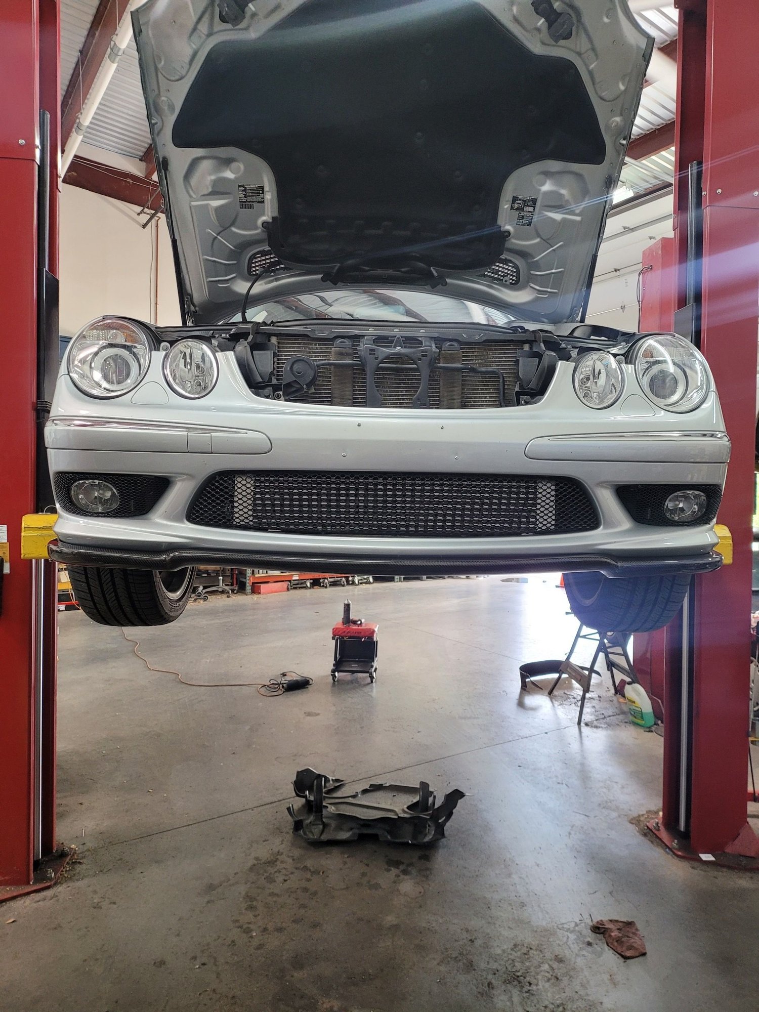 2006 Mercedes-Benz E55 AMG - 2006 E55, Iridium Silver on charcoal, 52k miles - Used - VIN WDBUF76J36A878029 - 52,000 Miles - 8 cyl - 2WD - Automatic - Sedan - Silver - Crownsville, MD 21032, United States