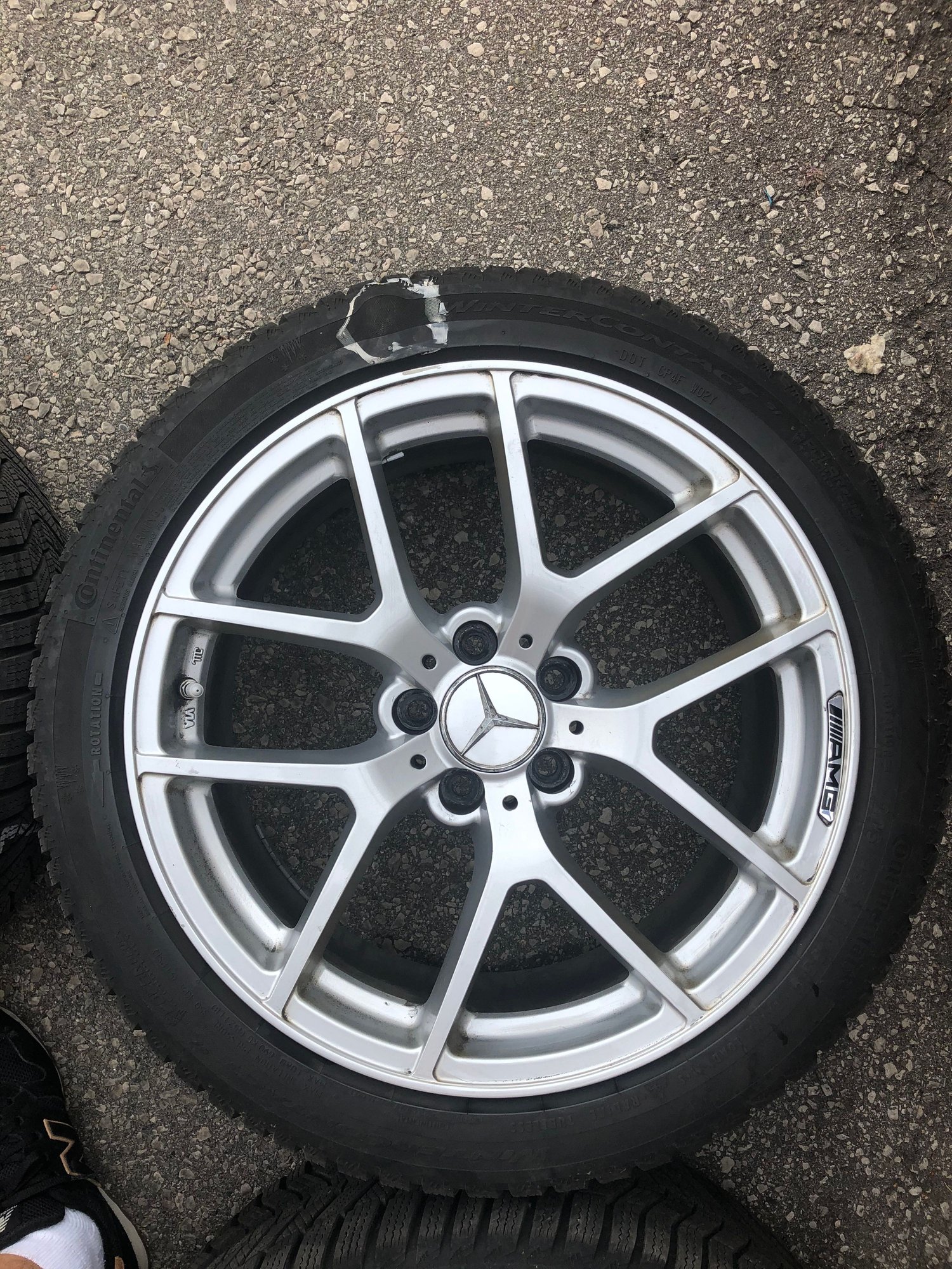 Wheels and Tires/Axles - Winter Wheels and Tires C43 C300 C450 - Used - All Years Mercedes-Benz C43 AMG - All Years Mercedes-Benz C300 - Toronto, ON M6B 2W5, Canada