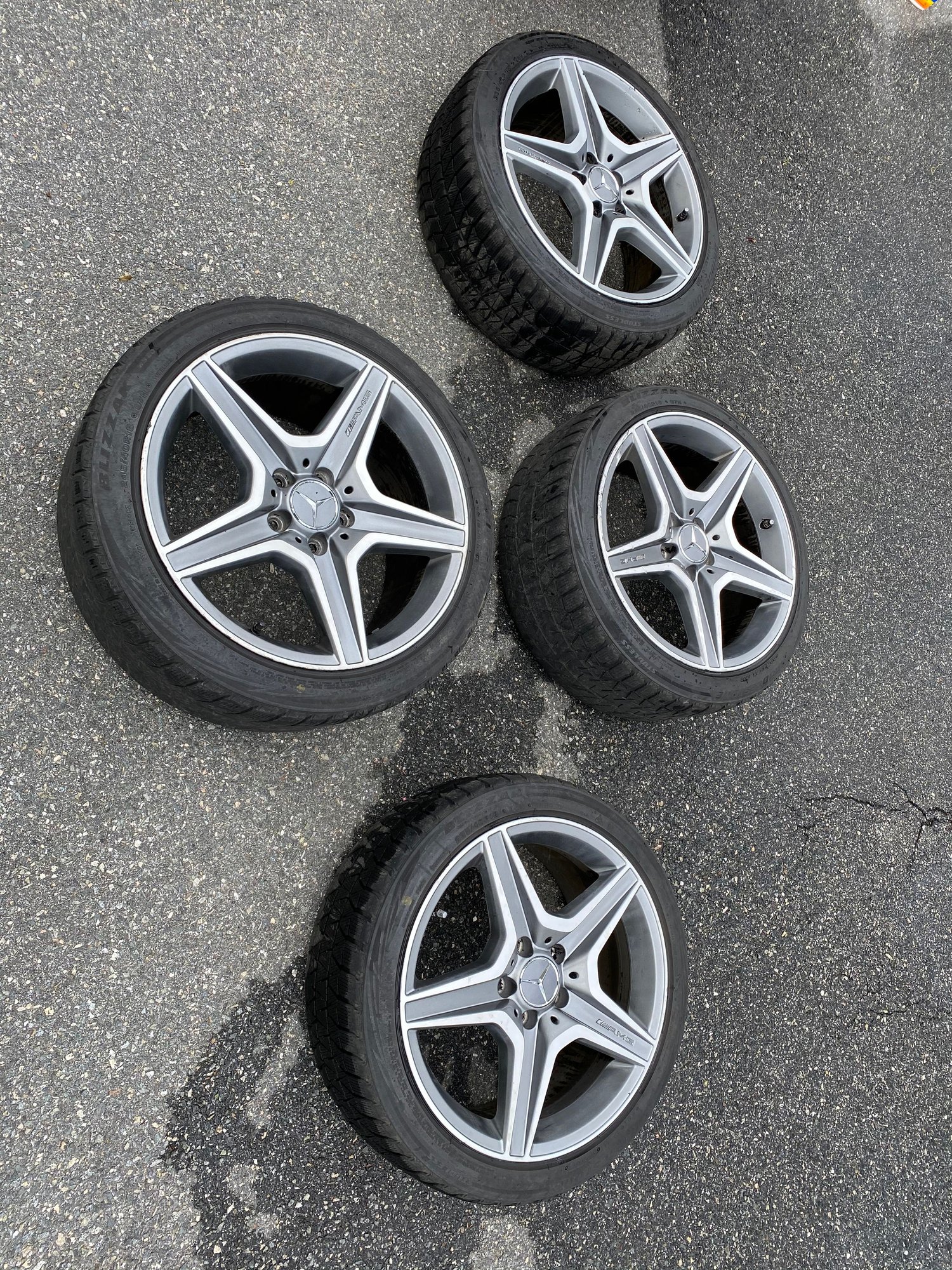 Wheels and Tires/Axles - C63 w204 18s - Used - 2008 to 2014 Mercedes-Benz C63 AMG - Boston, MA 02116, United States