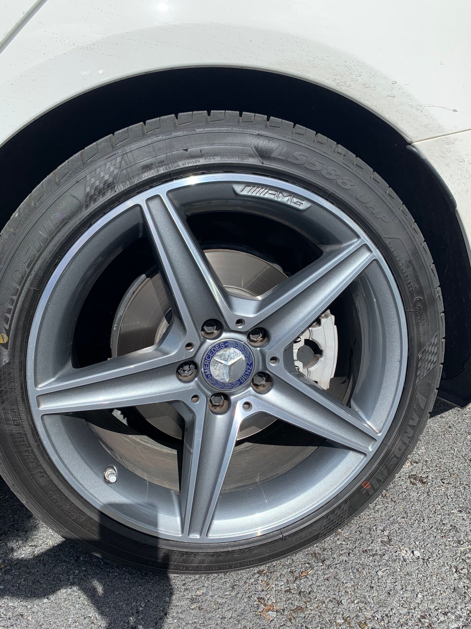 Wheels and Tires/Axles - Genuine 18” AMG Alloy Wheels - Used - All Years Mercedes-Benz All Models - Clare, Ireland