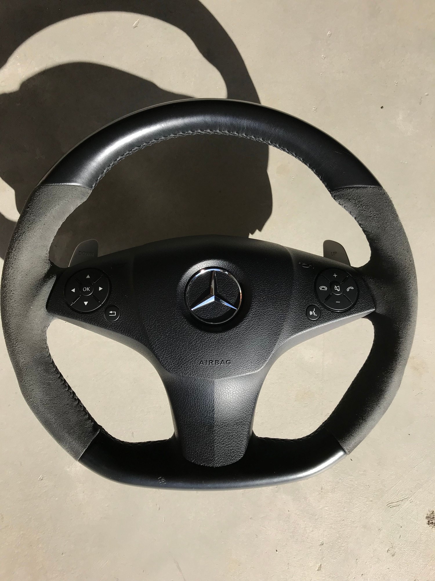 Interior/Upholstery - C63 W204 P30 Performance Steering Wheel - Used - 2008 to 2011 Mercedes-Benz C63 AMG - Palm Springs, CA 92240, United States