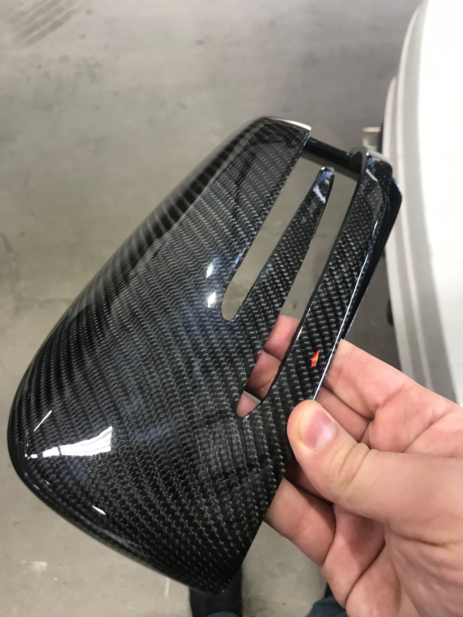 Exterior Body Parts - W204 Carbon fiber side mirror caps - New - 2012 to 2014 Mercedes-Benz C300 - Bronx, NY 10466, United States