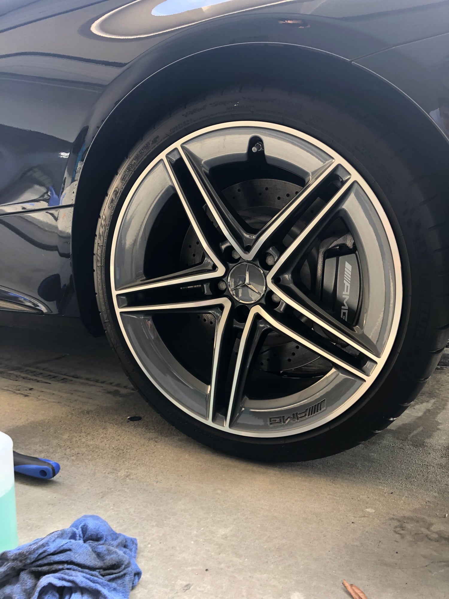 Wheels and Tires/Axles - 2019 C63 amg Coupe wheels - Used - All Years Mercedes-Benz C63 AMG - Irvine, CA 92618, United States