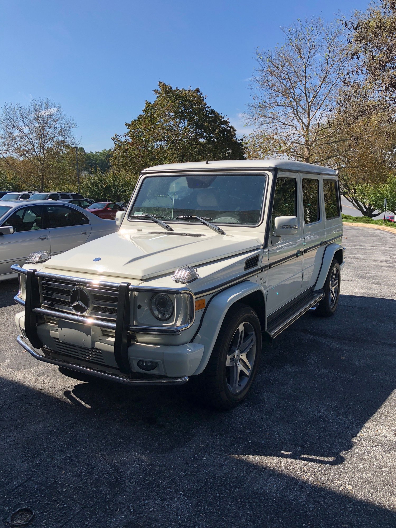 2009 Mercedes-Benz G55 AMG - 2009 Mercedes G55 AMG - G Wagon - Used - VIN WDCYR71E39X179421 - 49,800 Miles - 8 cyl - 4WD - Automatic - SUV - White - Pelham, NH 03076, United States