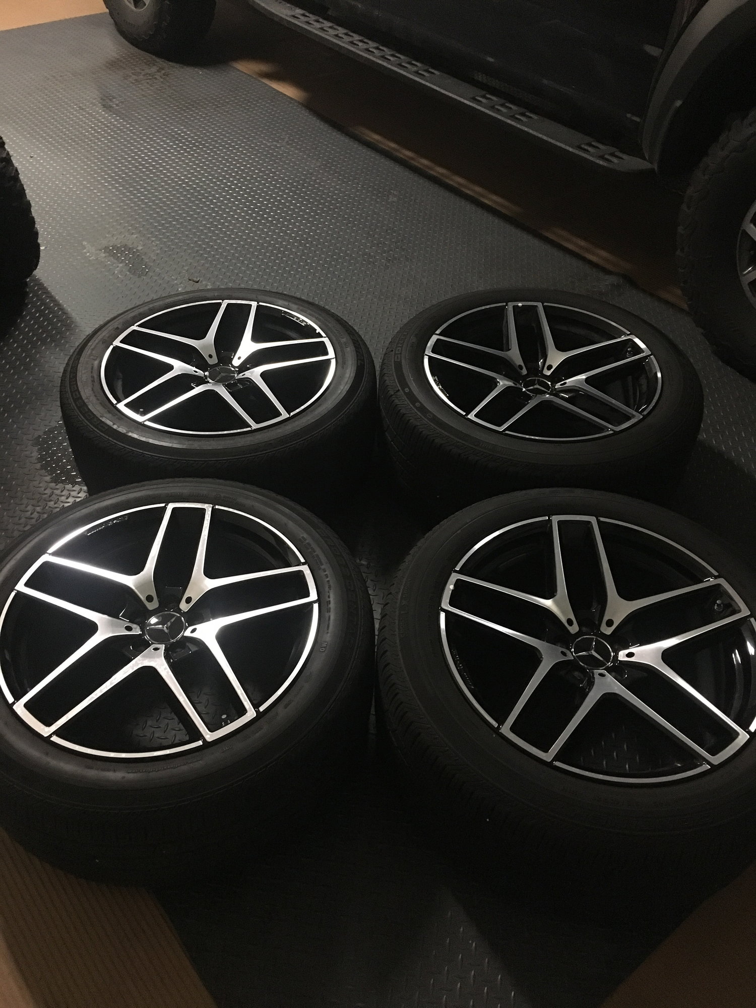 Wheels and Tires/Axles - 2018 GLE 43 Coupe 21" 5 Spoke OE Wheels - Used - 2016 to 2019 Mercedes-Benz GLE43 AMG - 2016 to 2019 Mercedes-Benz GLE63 AMG - 2015 to 2017 Mercedes-Benz GLE450 AMG - Austin, TX 78734, United States