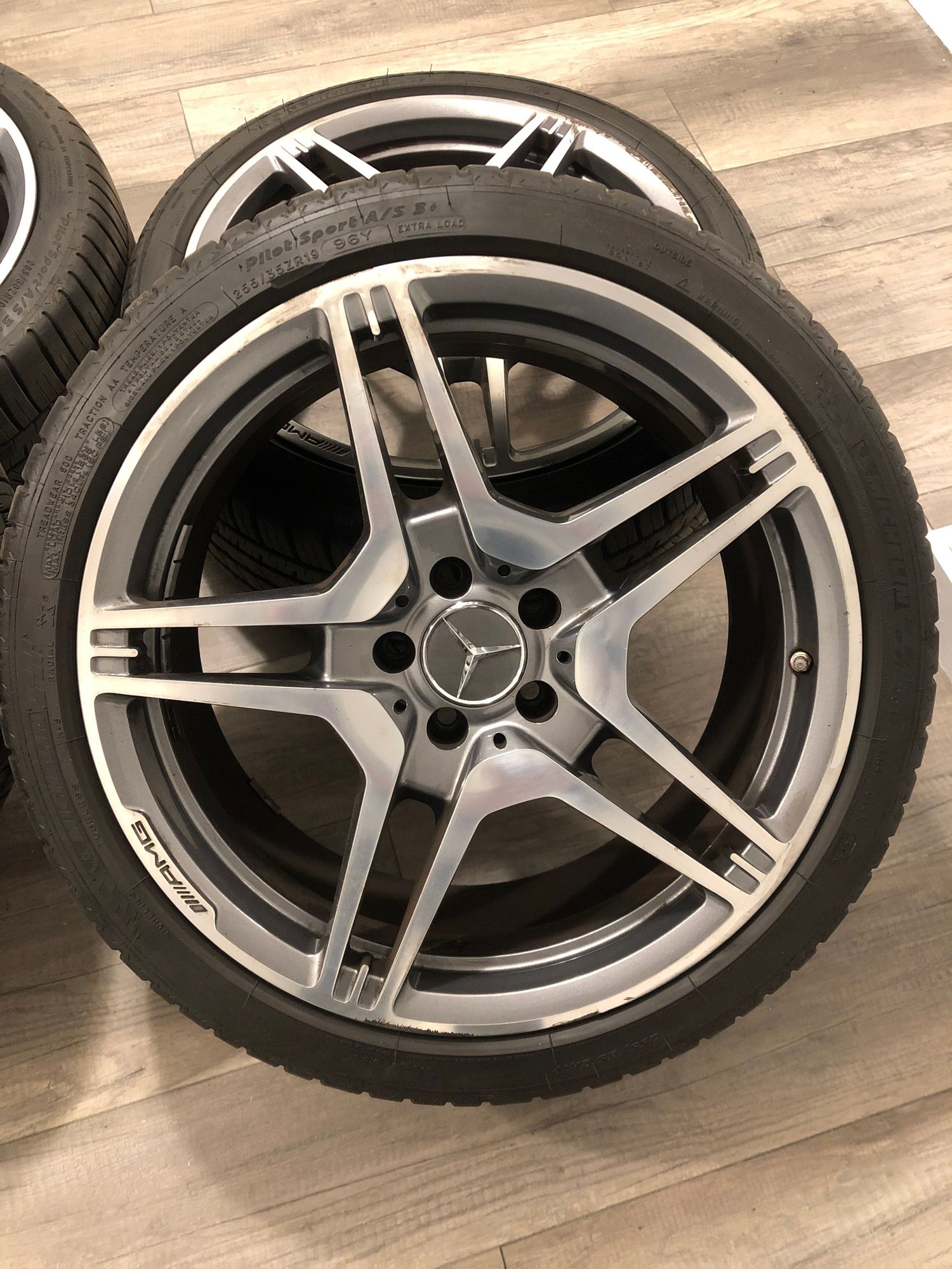 Wheels and Tires/Axles - FS: E63 / CLS63 Staggered 19 inch wheels, TPMS, Michelin Pilot Sport a/s 3 (NYC) - Used - New York, NY 10002, United States