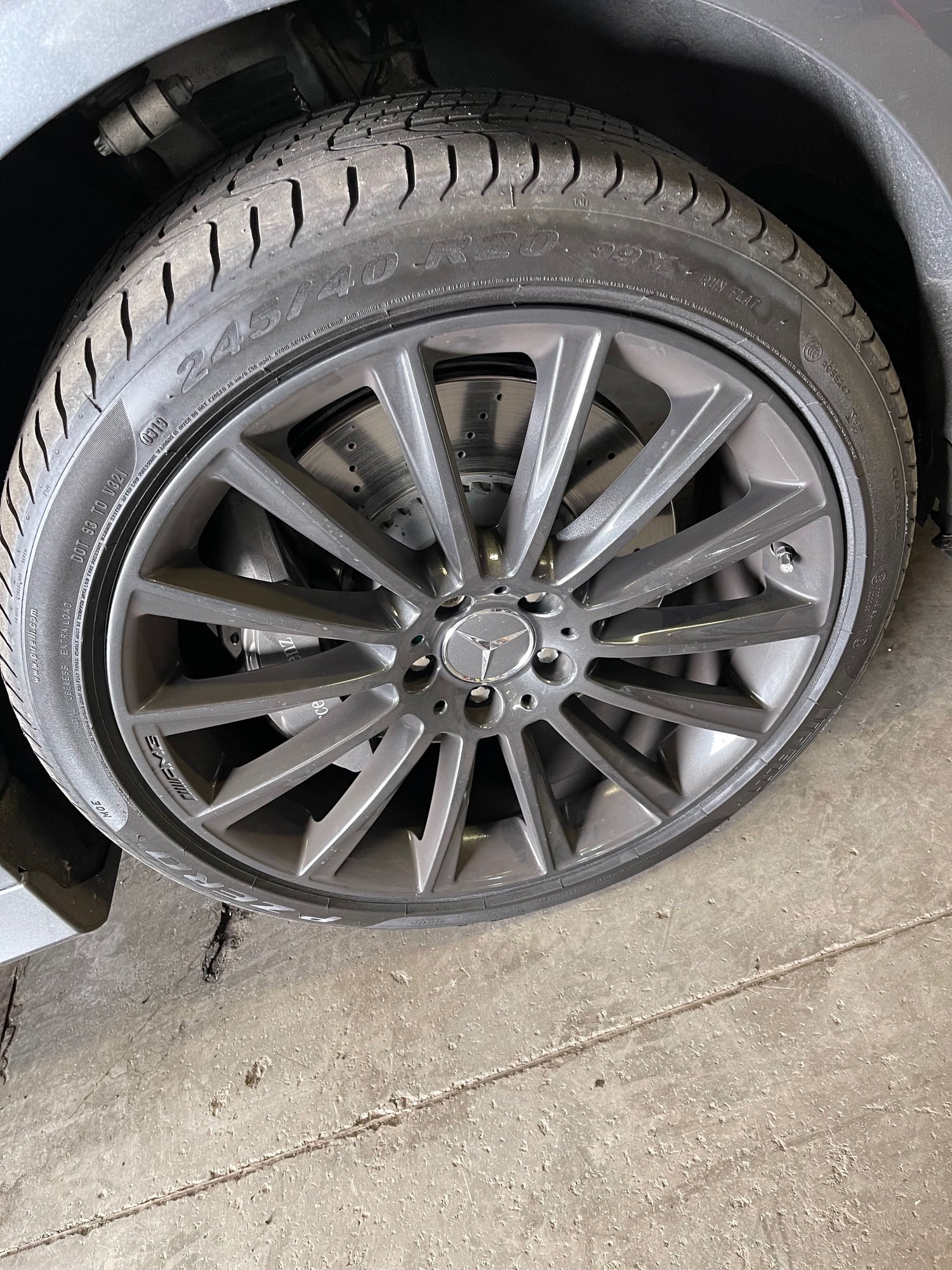 Wheels and Tires/Axles - AMG original 20 inch wheels / tires : 245/40 front 275/35 rear Pirelli MINT - Used - 0  All Models - Aurora, CO 80016, United States