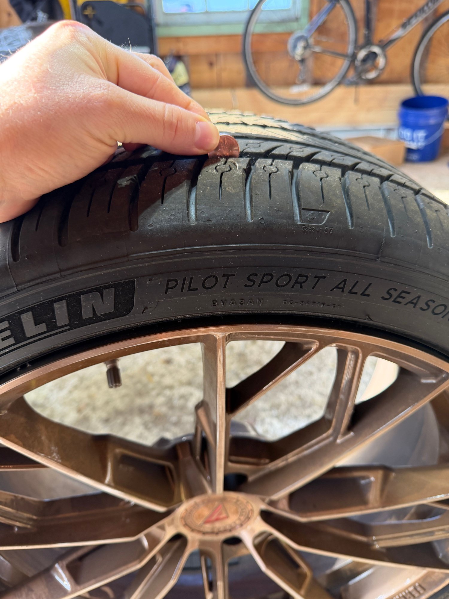 Wheels and Tires/Axles - Ferrada FR11 Wheels with Michelin Pilot All Season 4 Tires - Used - 0  All Models - Remsen, NY 13438, United States
