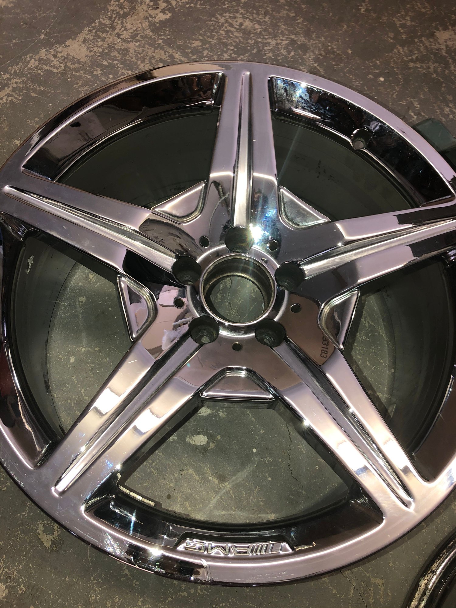 Wheels and Tires/Axles - ORIGINAL AMG CHROME WHEELS! Staggered - need reconditioning - Used - 2009 Mercedes-Benz SL600 - Medford, OR 97504, United States