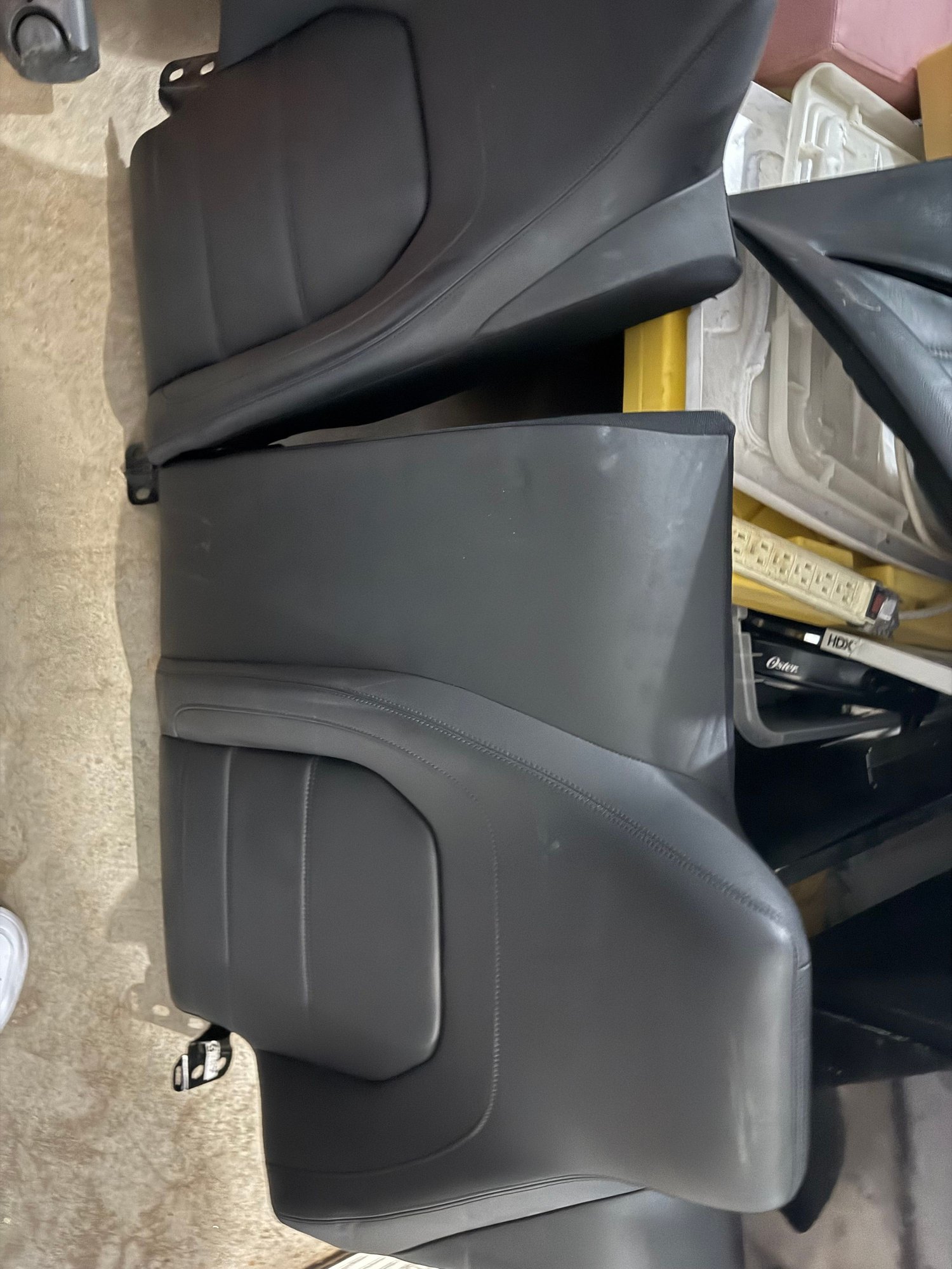 Interior/Upholstery - Full black c63 coupe seats and side panels interior - Used - 2012 to 2015 Mercedes-Benz C63 AMG - Los Angeles, CA 91607, United States