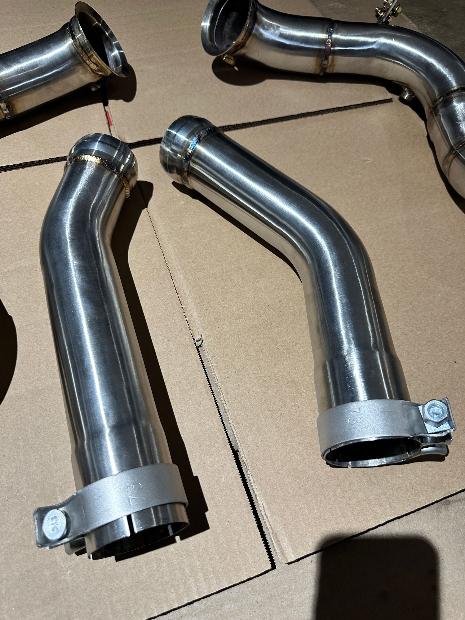 Engine - Exhaust - 2018-2022 E63S E63 M177 3” Catless Downpipes - New - 2018 to 2022 Mercedes-Benz E63 AMG S - 2018 to 2022 Mercedes-Benz E63 AMG - Columbus, OH 43213, United States