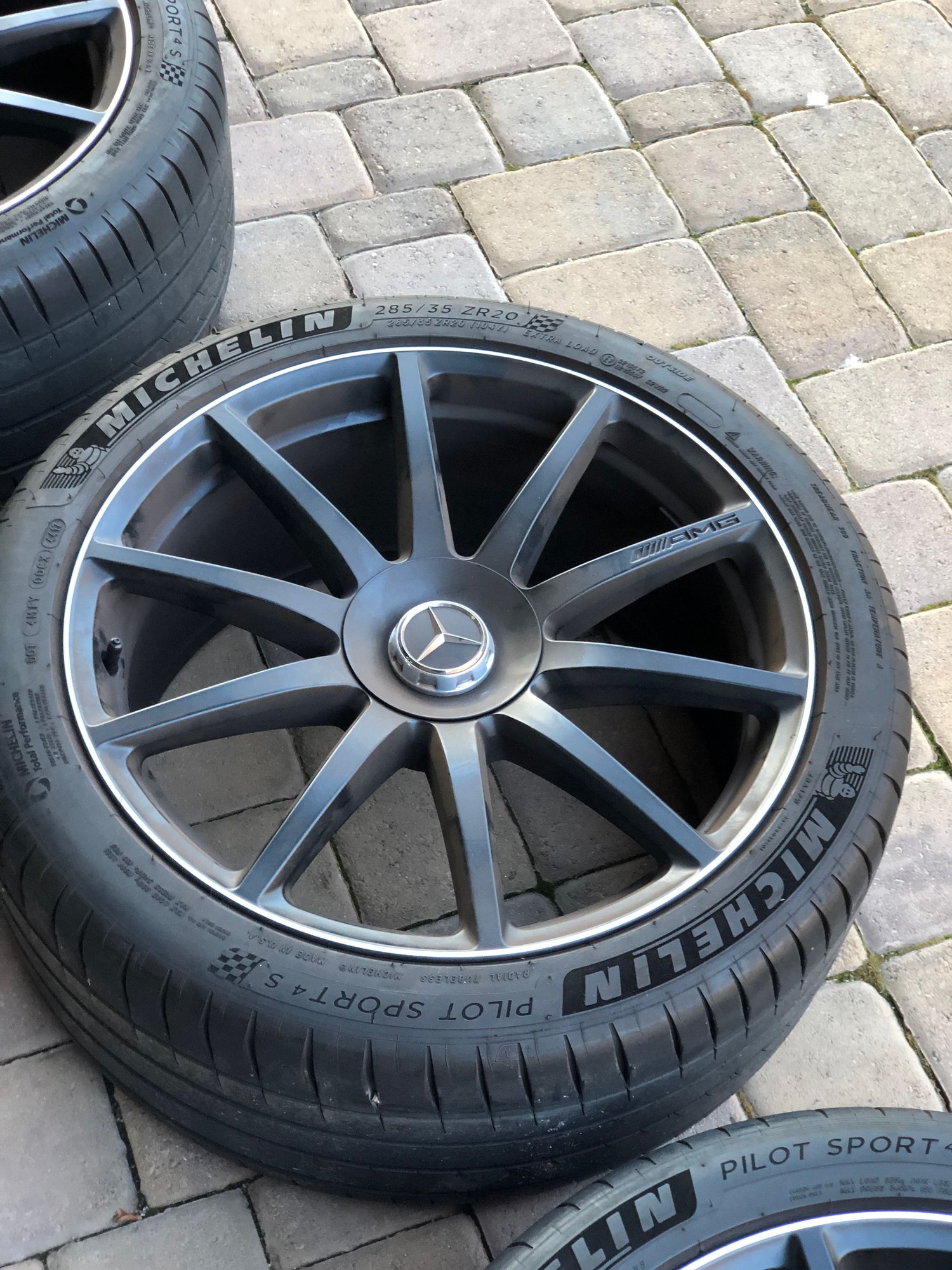 Wheels and Tires/Axles - AMG 20" forged 10-spoke wheels black finish w/ Michelin PS4S tires (for all S-Class) - Used - 2014 to 2020 Mercedes-Benz S550 - 2014 to 2020 Mercedes-Benz S63 AMG - 2014 to 2020 Mercedes-Benz S65 AMG - 2014 to 2020 Mercedes-Benz S600 - 2014 to 2020 Mercedes-Benz S560 - 2014 to 2020 Mercedes-Benz S450 - Scottsdale, AZ 85259, United States