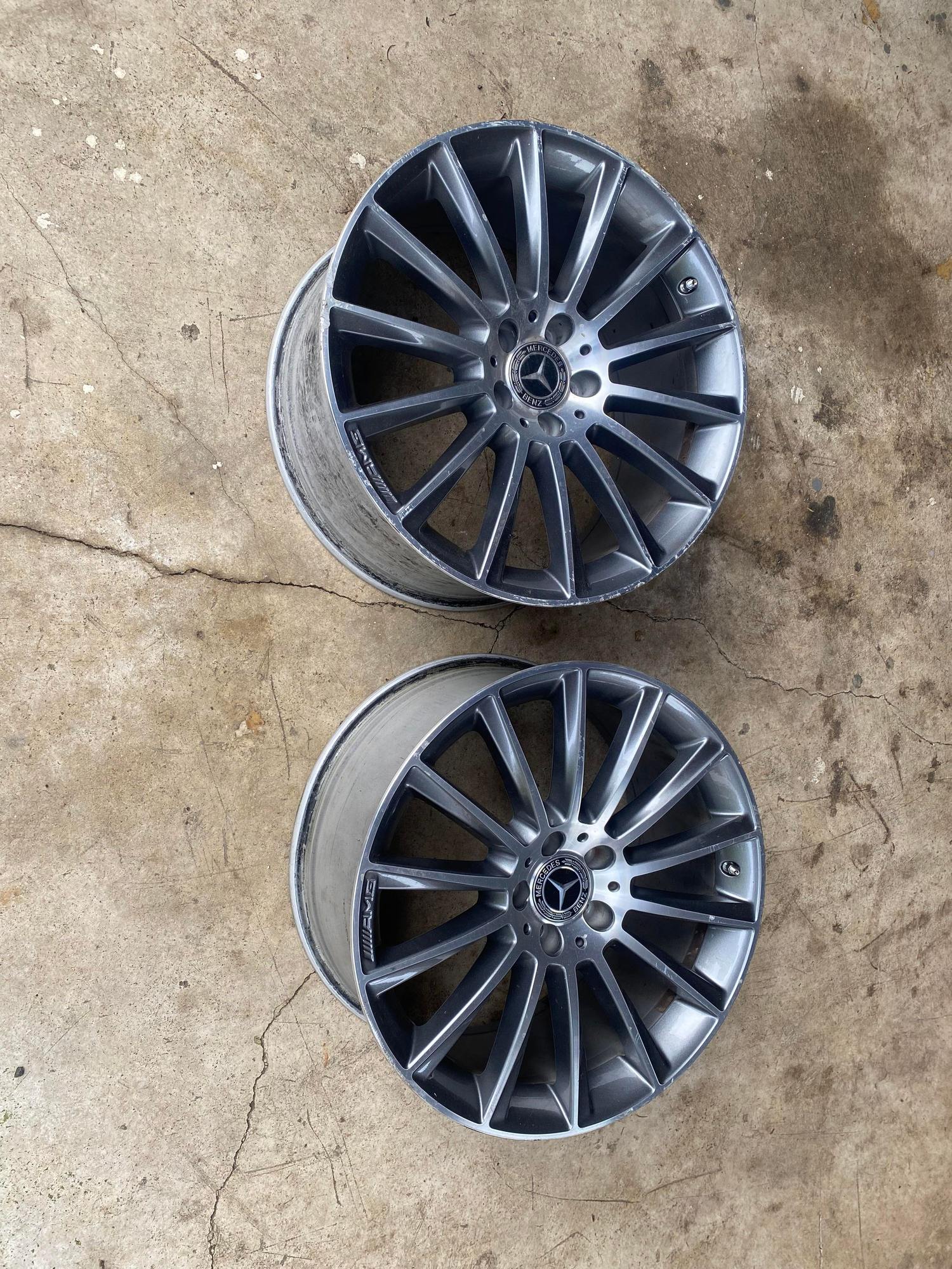 Wheels and Tires/Axles - Mercedes-Benz "AMG" Rear Wheels 19x9.5 - Used - All Years Any Make All Models - Beavercreek, OR 97004, United States
