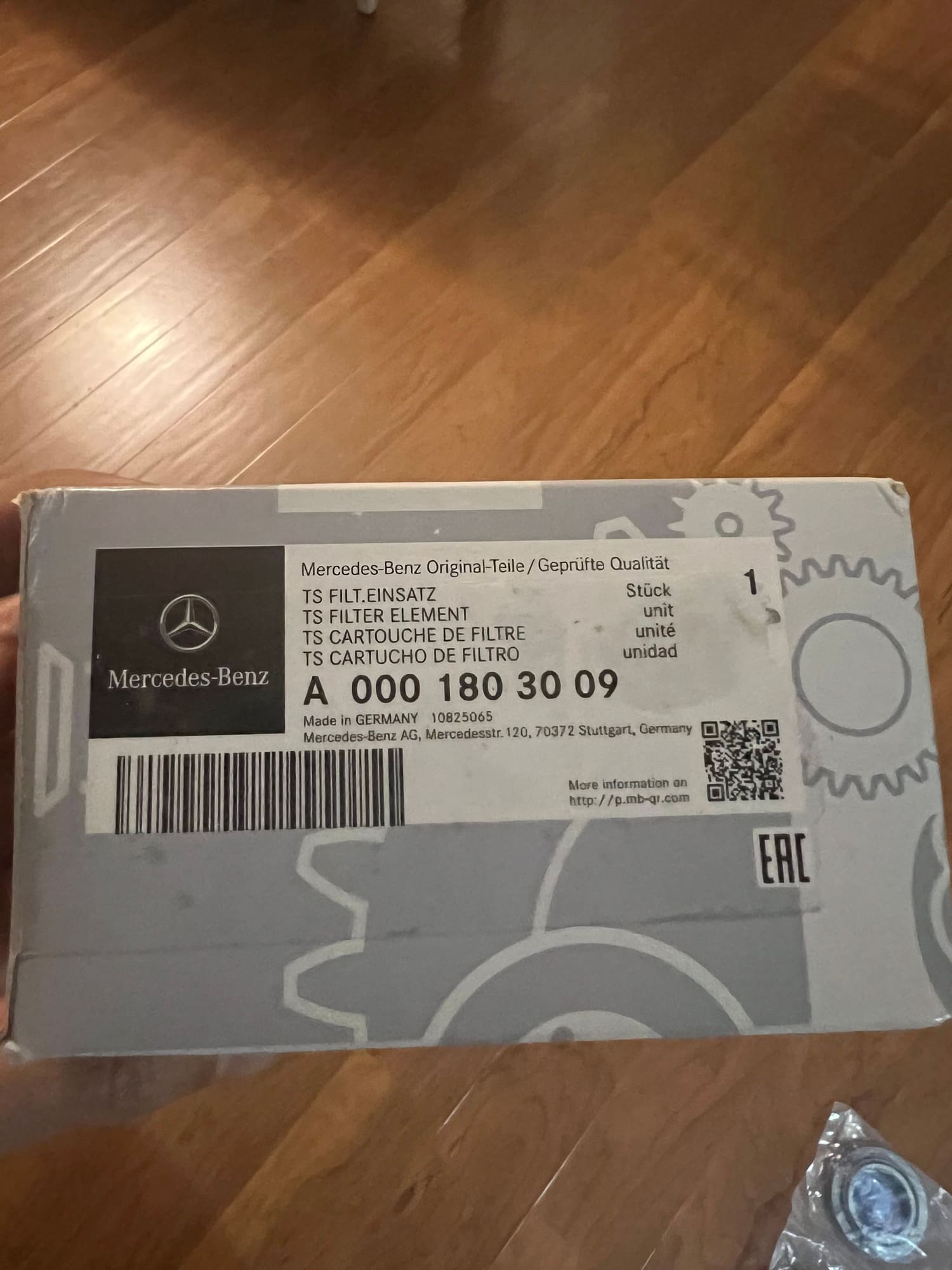 2014 Mercedes-Benz C63 AMG - A0001803009 oil filter element - Accessories - $20 - Escondido, CA 92025, United States