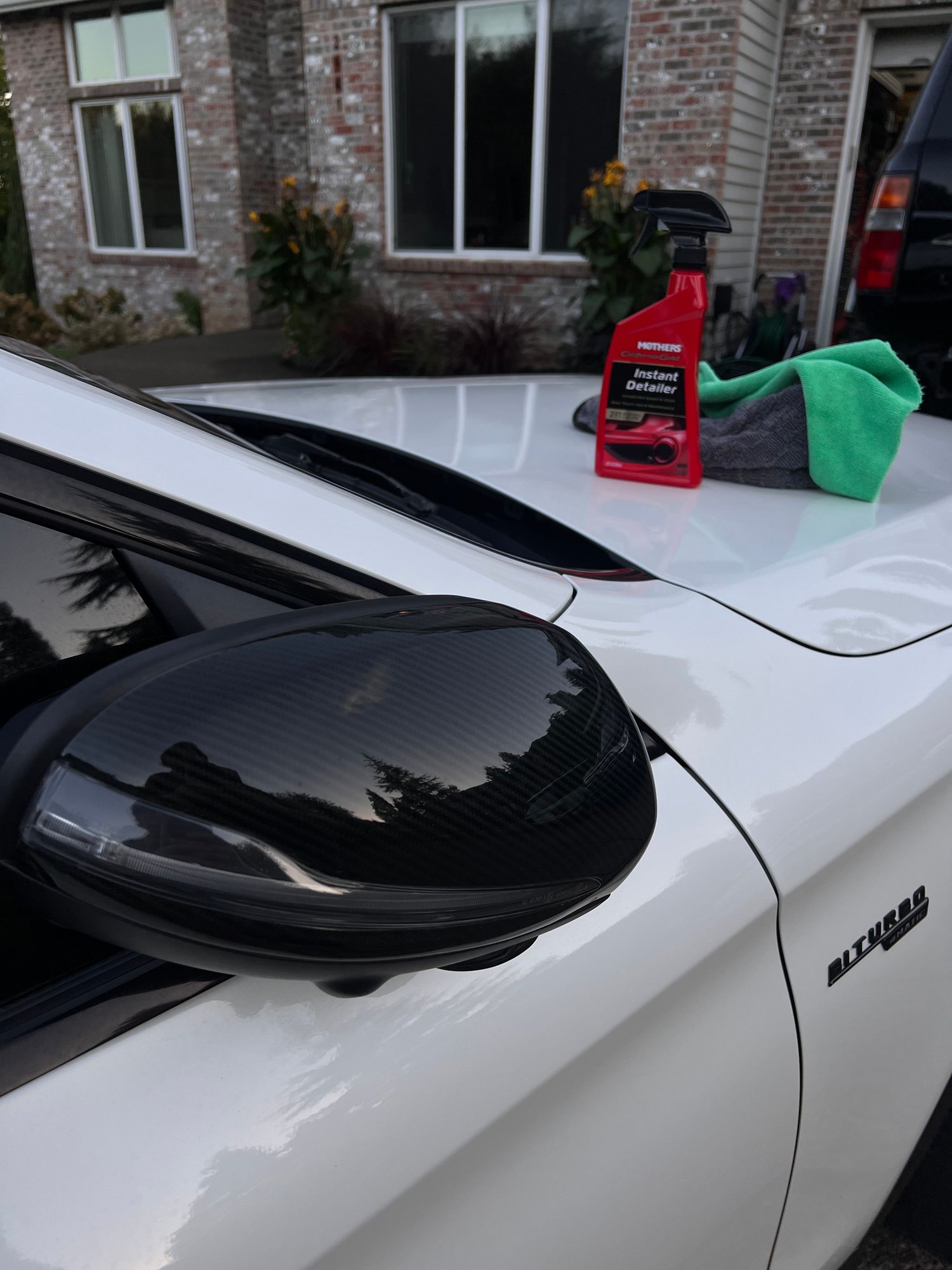 Exterior Body Parts - W205 / X253 OEM Carbon Mirror Caps - Used - West Linn, OR 97068, United States