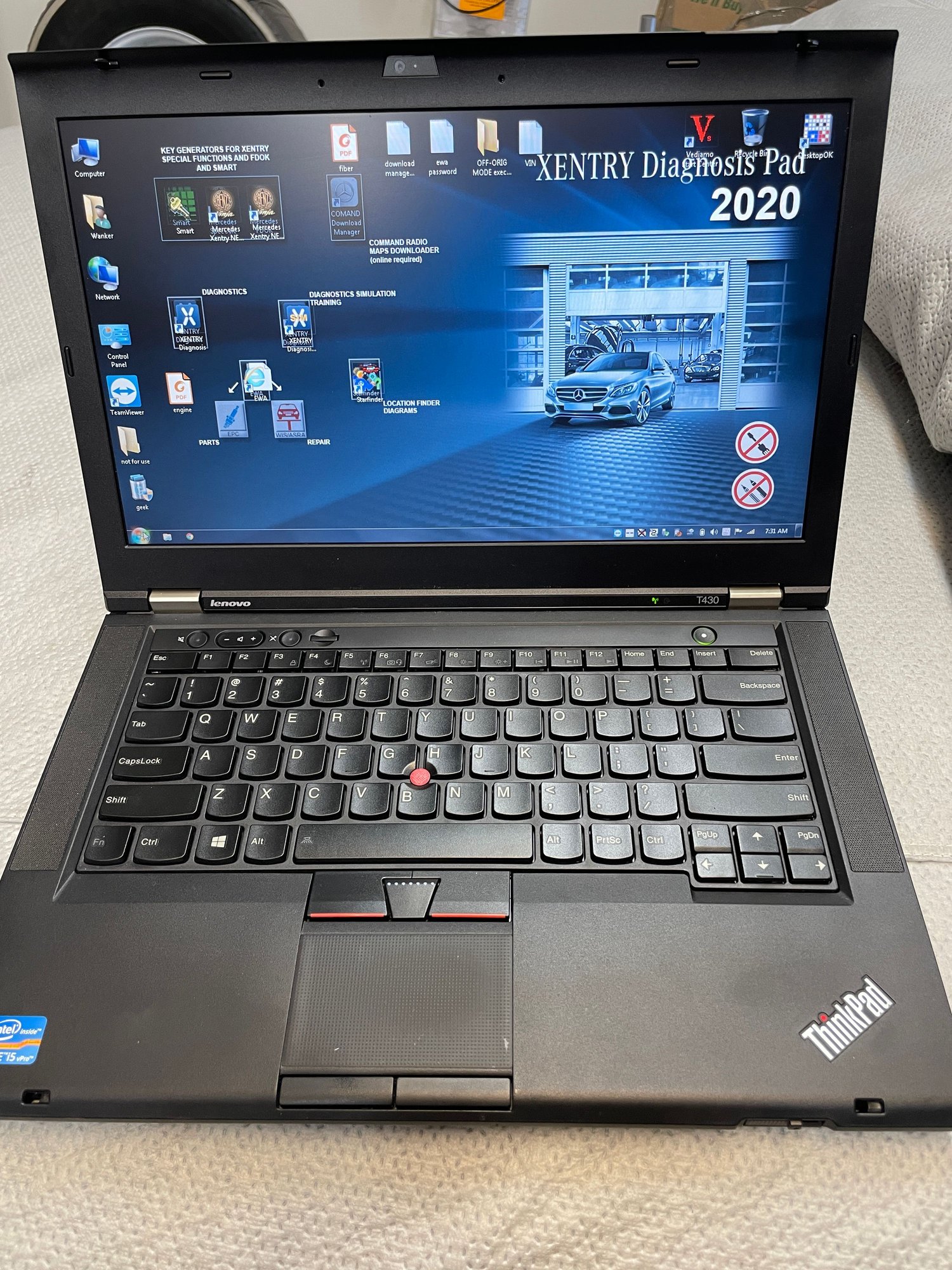 Miscellaneous - Complete C4 DAS Diagnostic system with Hard Impact Storage Case - Used - 2000 to 2020 Mercedes-Benz All Models - Las Vegas, NV 89149, United States