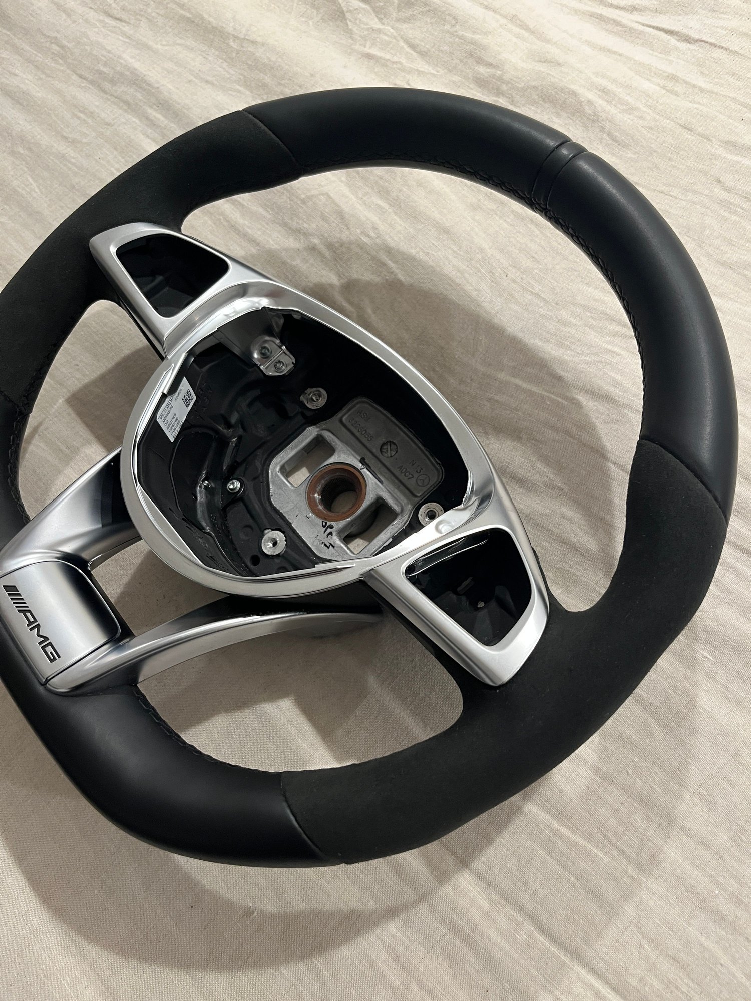 Interior/Upholstery - OEM AMG STEERING WHEEL + PADDLE SHIFTERS - Used - -1 to 2026  All Models - Laguna Beach, CA 92651, United States