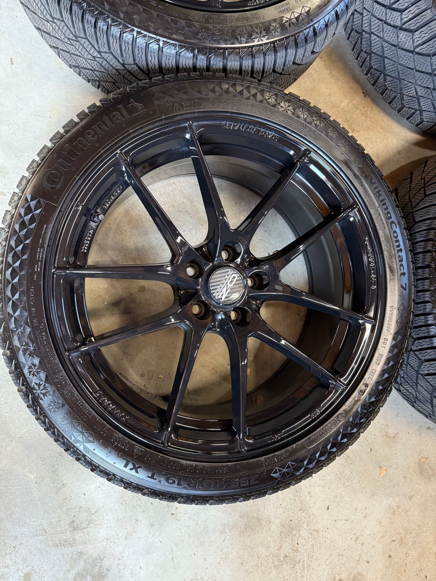 Wheels and Tires/Axles - O. Z. Leggera HLT Wheels 19x8.5 E 63 S Winter Tires 255/40/R19 Ceramic Coated - Used - All Years  All Models - South Metro, MN 55306, United States