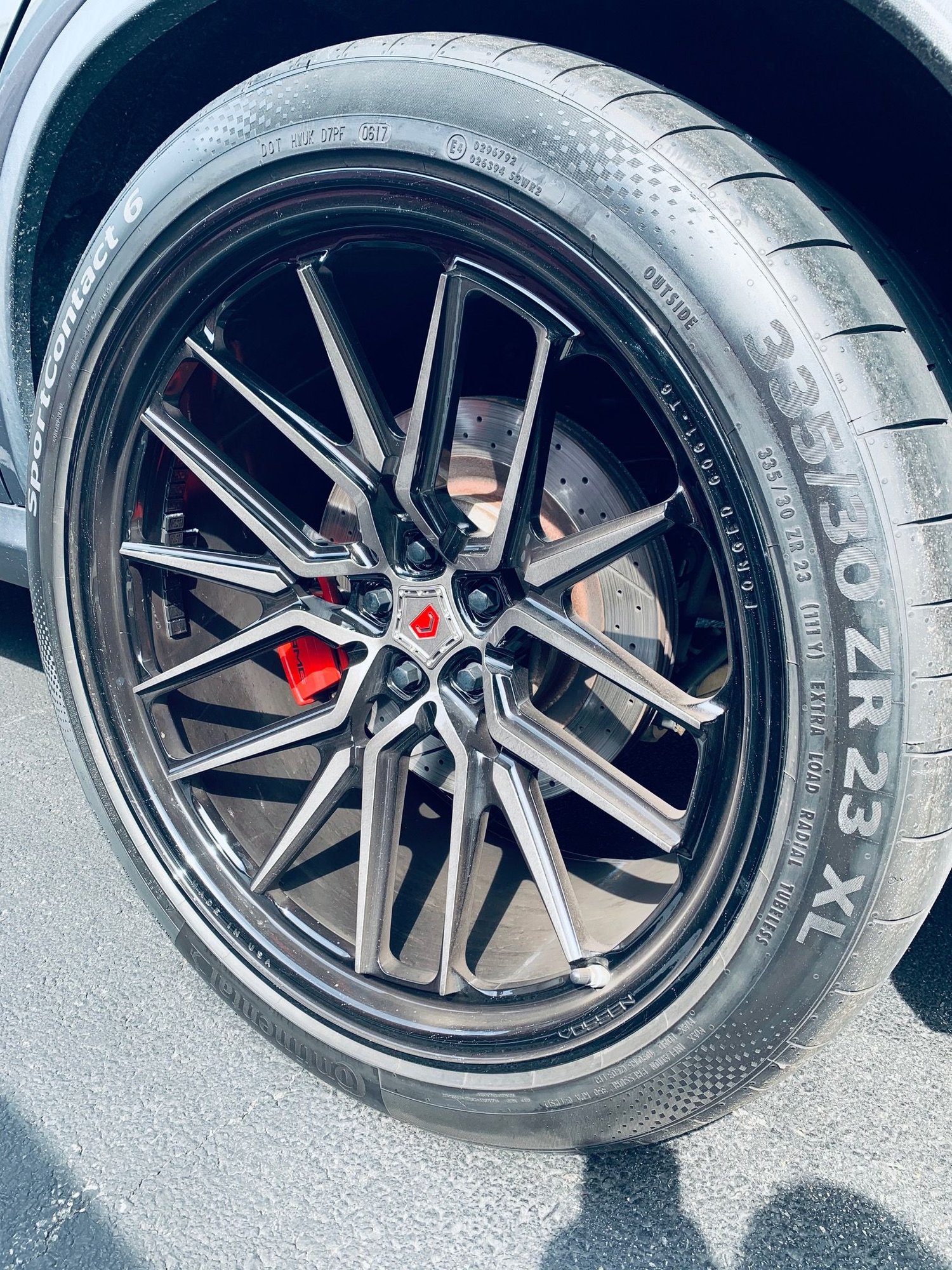 Wheels and Tires/Axles - Mercedes Benz GLE 63s AMG Coupe Wheels Tires Forged Vossen 23" inch MLX-3 - Used - 2016 to 2019 Mercedes-Benz GLE63 AMG S - Sterling, VA 20163, United States