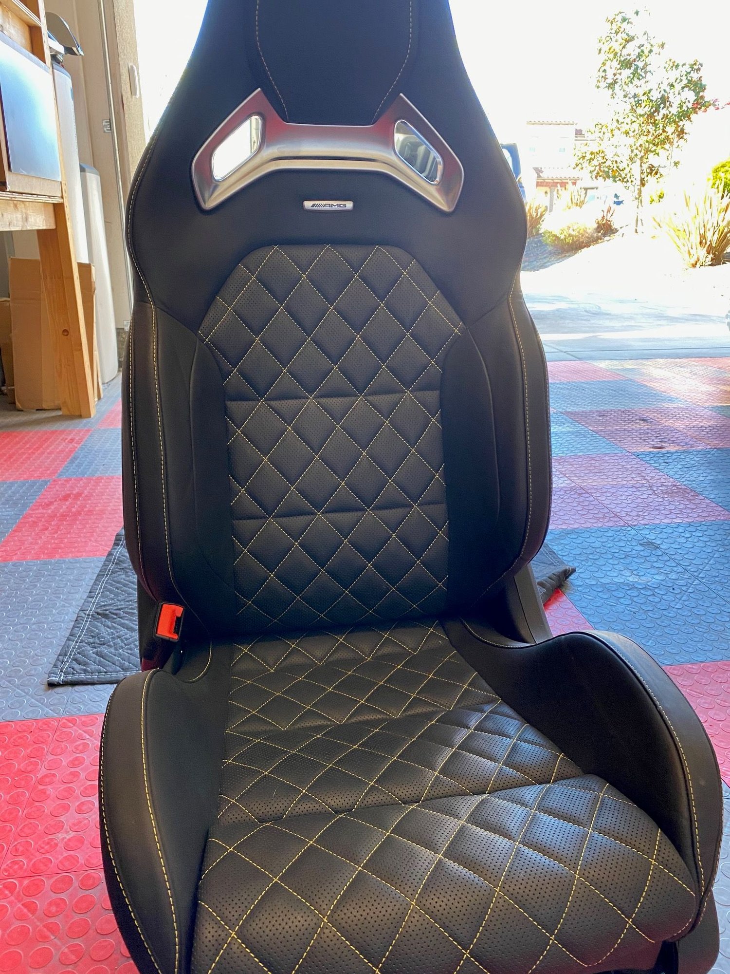Rare Mercedes Benz Oem Front Amg Performance Bucket Seats Edition One