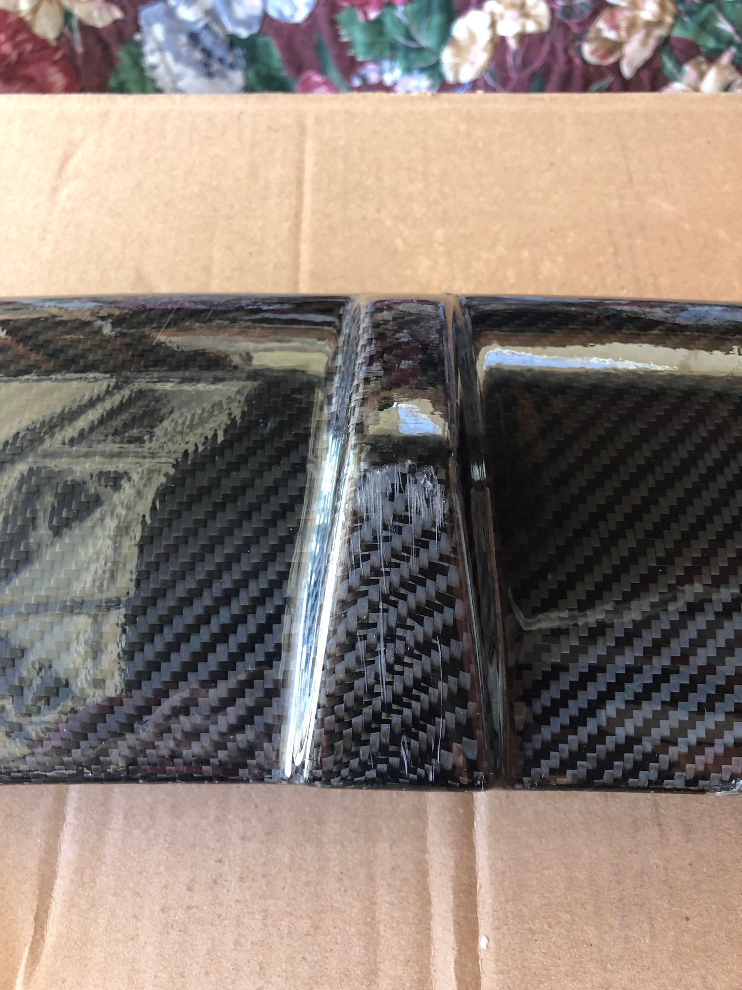 Exterior Body Parts - Eurotek CF 4-Fin Diffuser - Used - 2003 to 2006 Mercedes-Benz E55 AMG - Van Nuys, CA 91411, United States