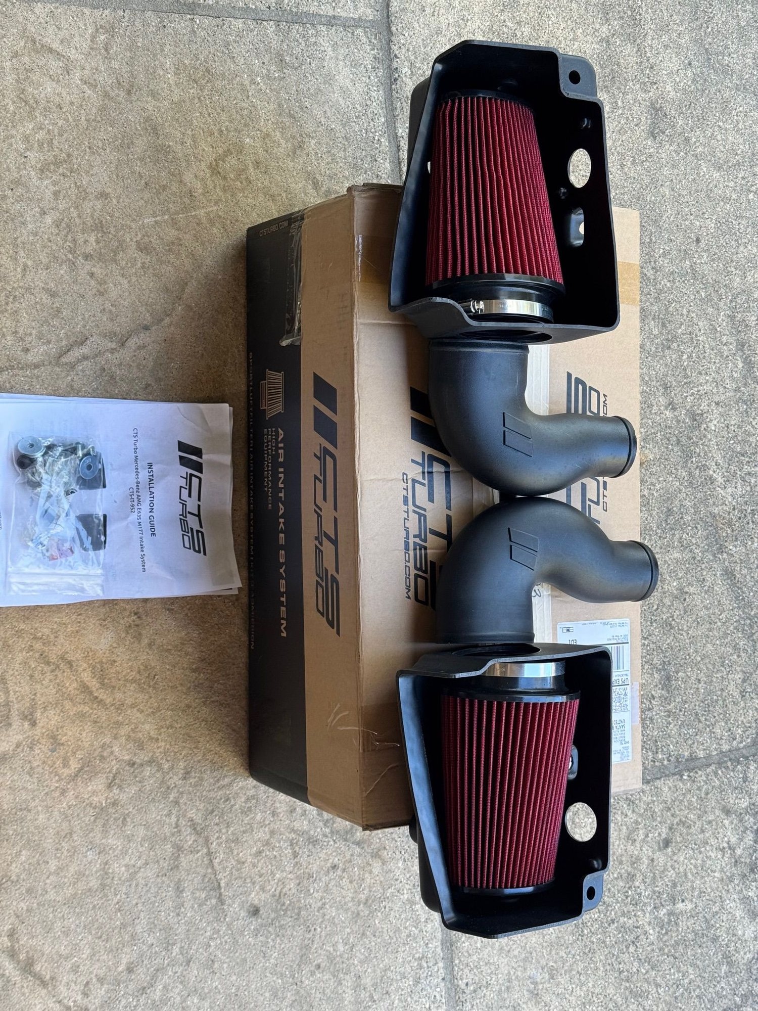 Engine - Intake/Fuel - CTS Turbo M177/W213 E63/E63S, AMG GT 63/63S, AMG GLE63S, AMG 63S, and GLS63 Intake - Used - 2017 to 2022 Mercedes-Benz E63 AMG - Santa Barbara, CA 93110, United States