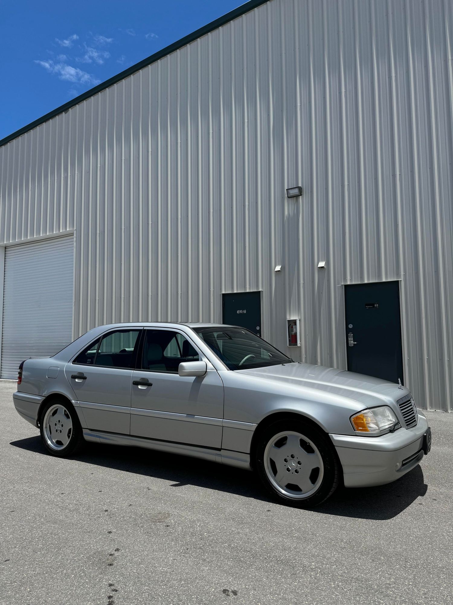 1998 Mercedes-Benz C43 AMG - Second Owner 98' Mercedes-Benz C43 AMG - Used - VIN WDBHA33G3WF716034 - 173,344 Miles - 8 cyl - 2WD - Automatic - Sedan - Silver - Naples, FL 34104, United States