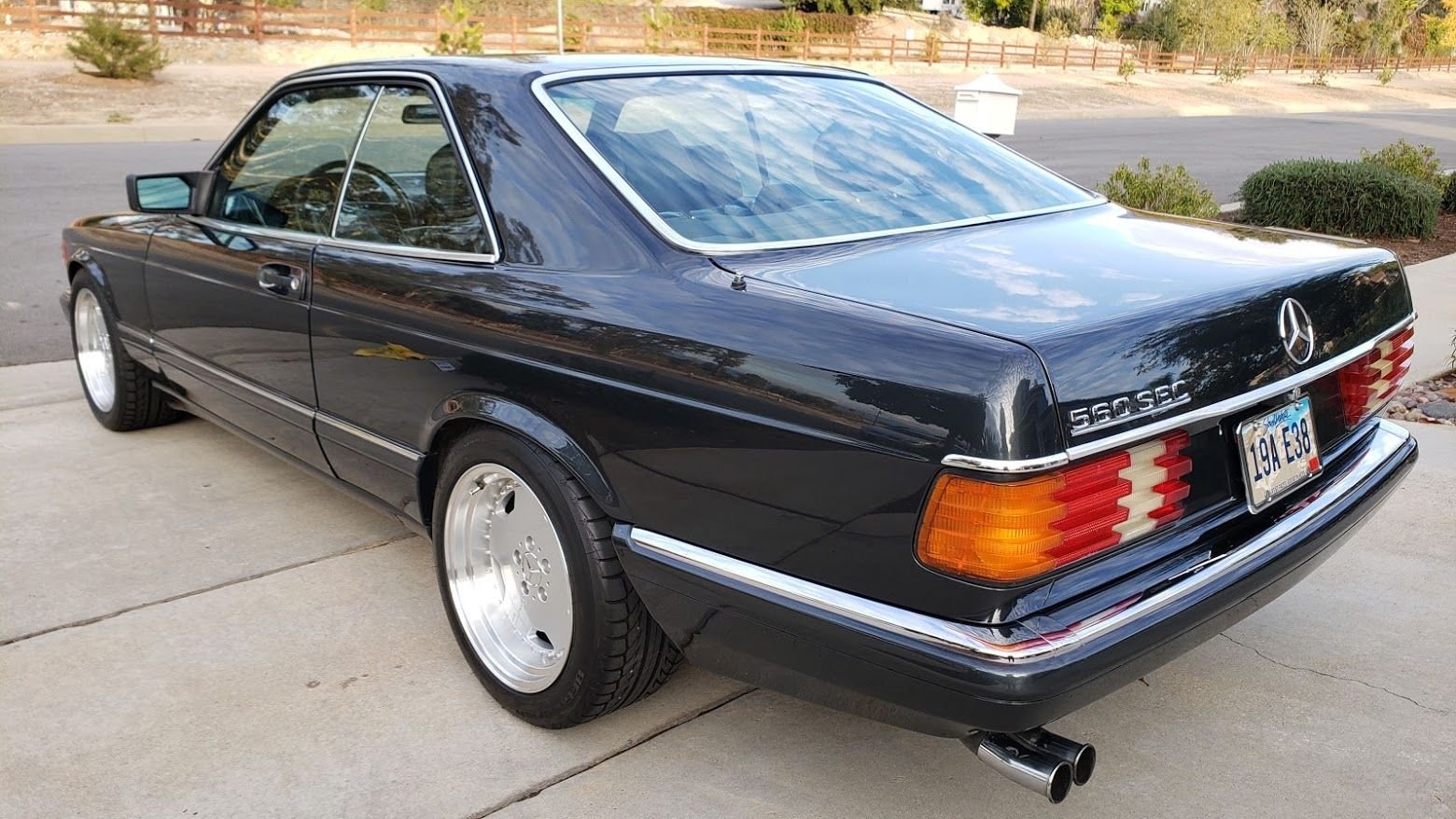 1990 Mercedes-Benz 560SEC - Rare 1990 560SEC euro spec - Used - VIN WDB1260451A547583 - 79,290 Miles - 8 cyl - 2WD - Automatic - Coupe - Black - Redlands, CA 92374, United States