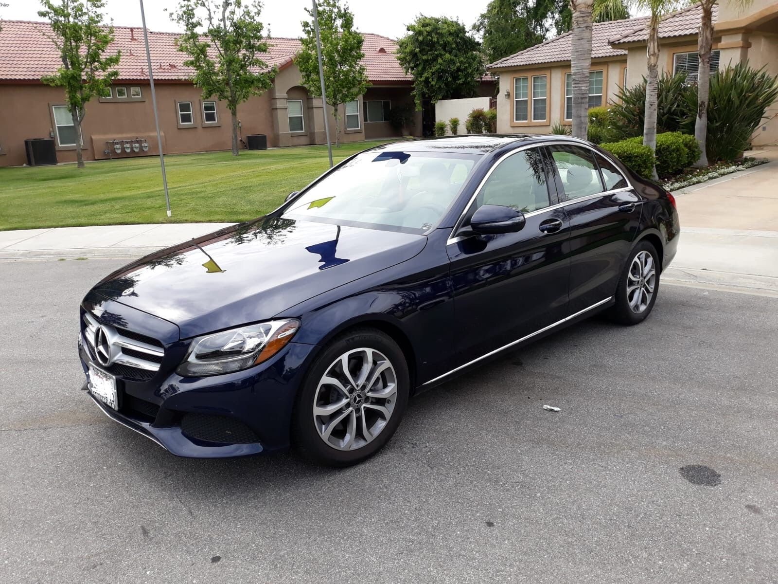 2018 Mercedes-Benz C300 - Lease Transfer - 2018 C300 - Huntington Beach/LA - $471 Effective Monthly Payment - Used - VIN 55SWF4JB0JU282027 - 8,600 Miles - 4 cyl - 2WD - Automatic - Sedan - Blue - Huntington Beach, CA 92648, United States