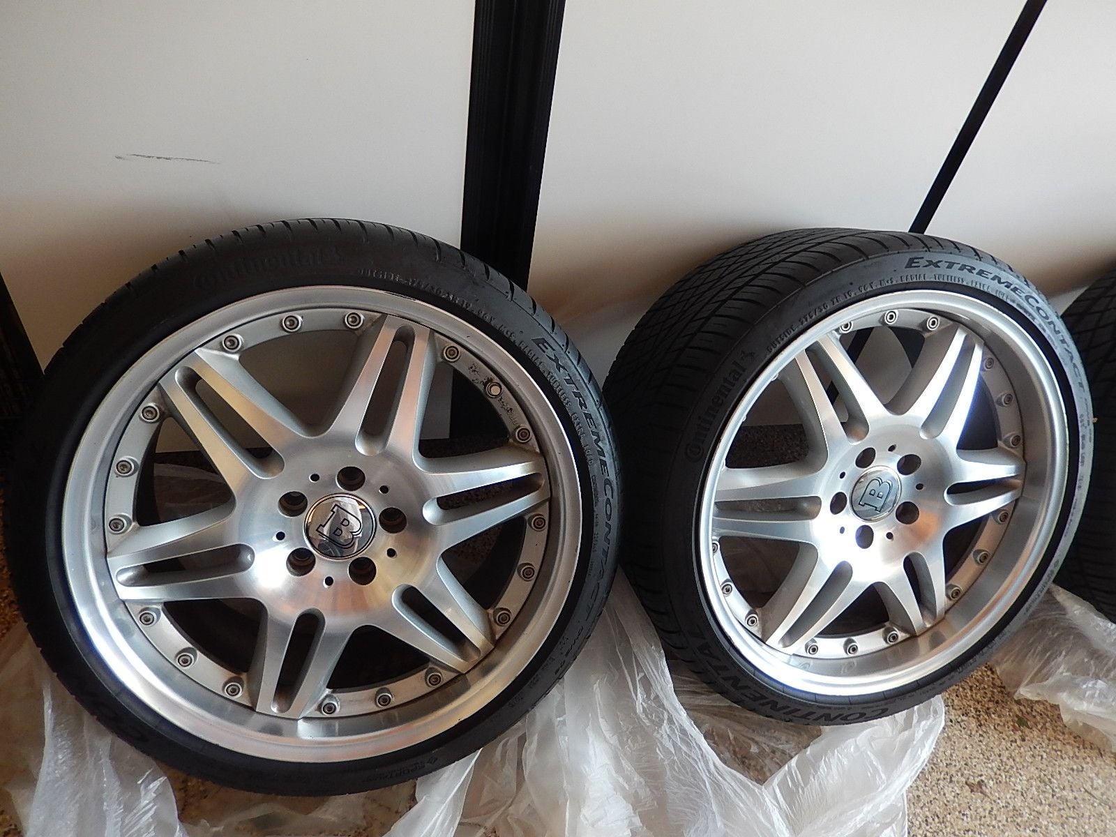Wheels and Tires/Axles - 19" Authentic BRABUS Monoblock VI 2-Piece Wheels and New Continental Tires - Used - 1999 to 2018 Mercedes-Benz All Models - Orange County, CA 92618, United States