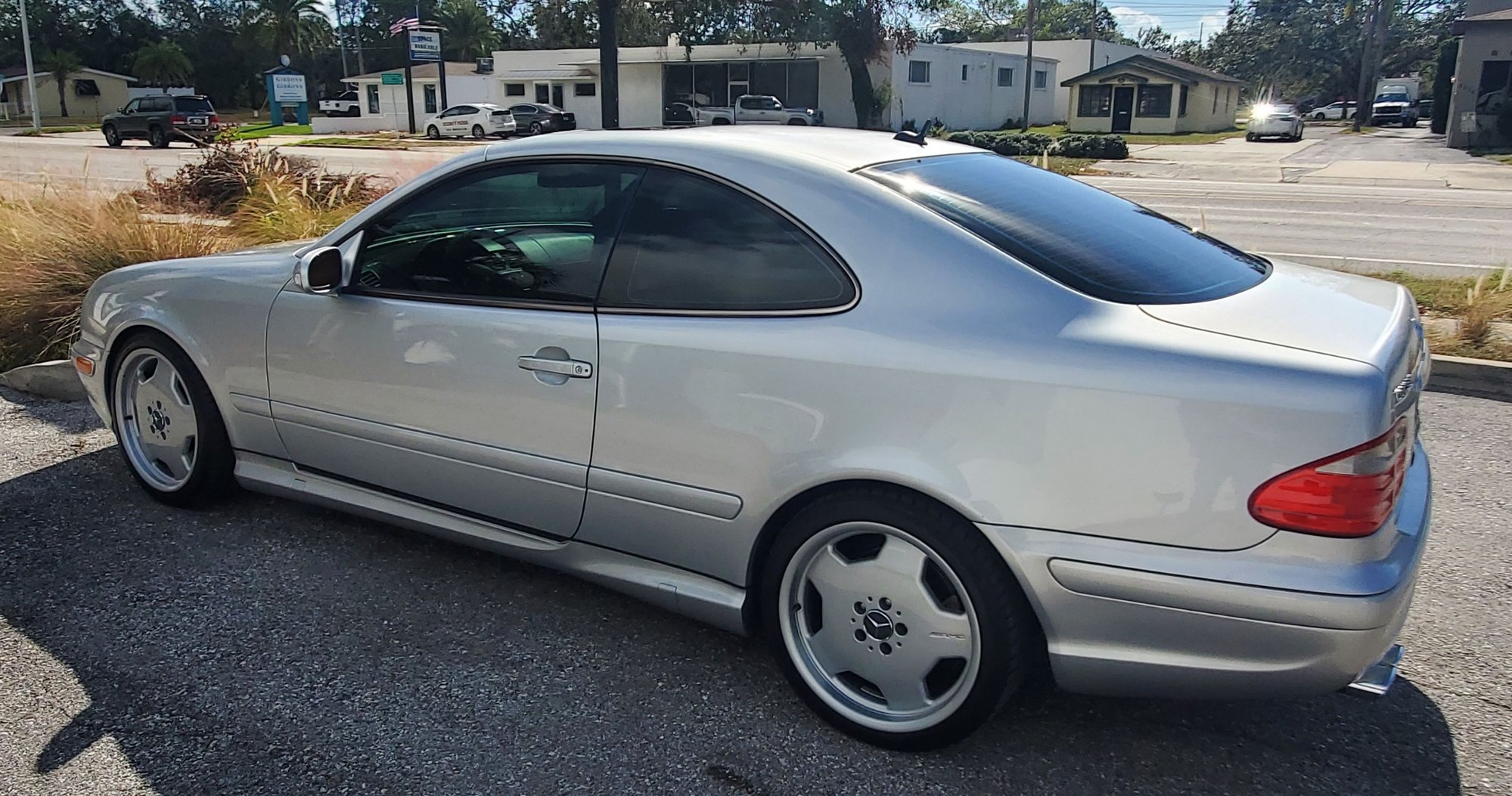 2002 Mercedes-Benz CLK55 AMG - 2002 CLK55 73500 miles! Excellent shape and well maintained. - Used - VIN WDBLJ74G72T111753 - 73,500 Miles - 8 cyl - 2WD - Automatic - Coupe - Silver - Clearwater, FL 33764, United States