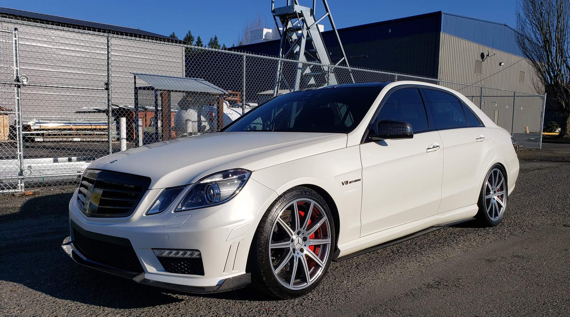 2012 Mercedes-Benz E63 AMG - 2012 Mercedes E63 AMG 31k miles/matte white/P30 pkg & more!! - Used - VIN WDDHF7EB6CA582811 - 31,778 Miles - 8 cyl - 2WD - Automatic - Sedan - White - Seattle, WA 98115, United States
