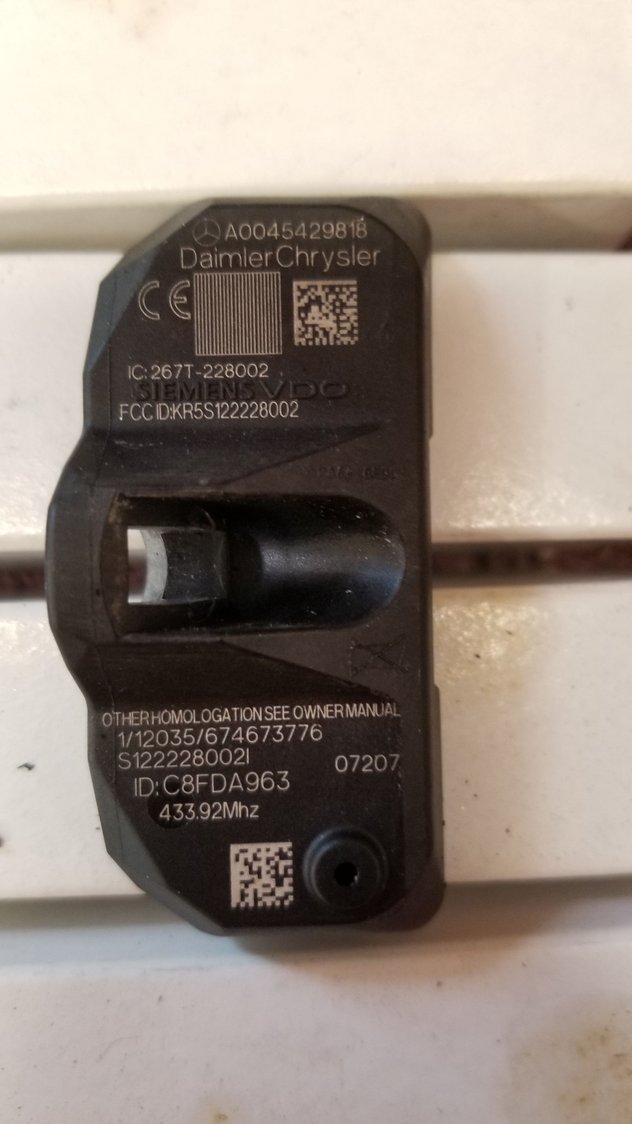 Wheels and Tires/Axles - OEM TPMS (need stems) - Used - 2006 to 2011 Mercedes-Benz ML63 AMG - Saratoga, NY 12866, United States