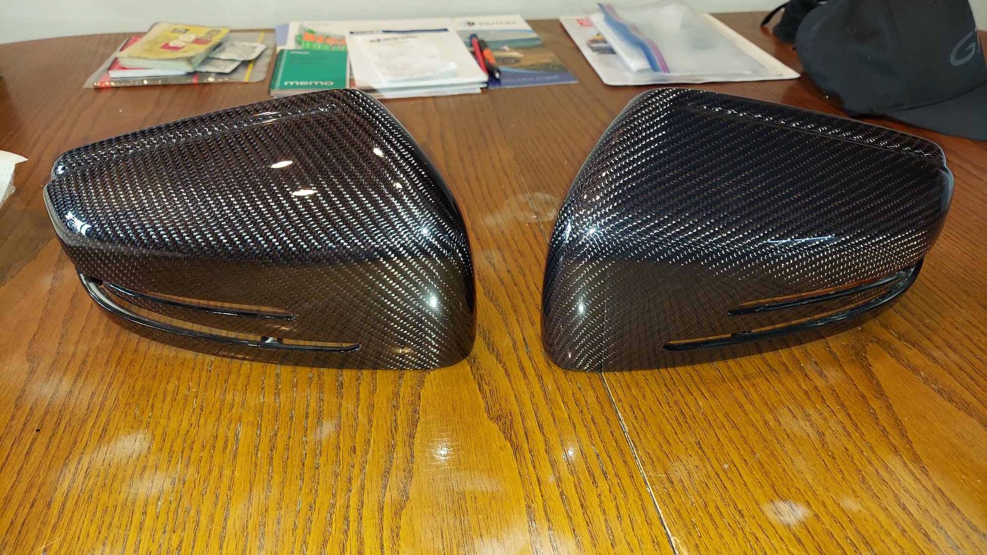 Exterior Body Parts - Aftermarket W212 CF mirror covers - Used - 2015 Mercedes-Benz E63 AMG S - Bellingham, WA 98225, United States