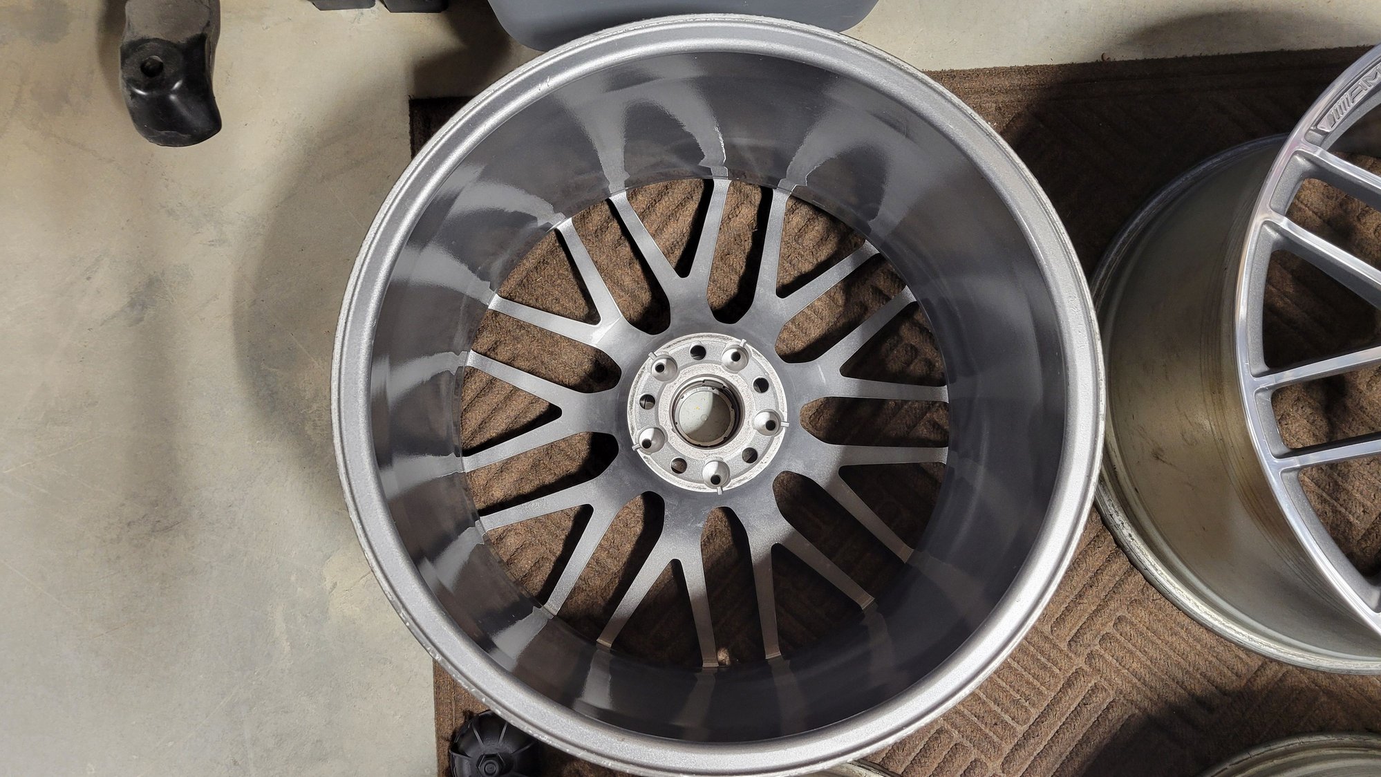 Wheels and Tires/Axles - (4) AMG GTS Cross Spokes off 2017 19/20s - Used - Olathe, KS 66062, United States