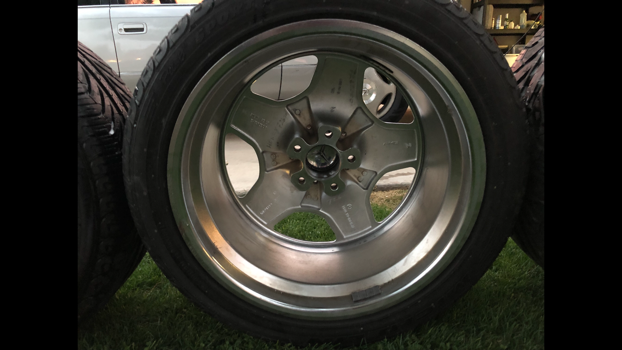 Wheels and Tires/Axles - Rare authentic bbs amg 2 piece staggered chrome monoblock wheels. - Used - Phoenix, AZ 85233, United States