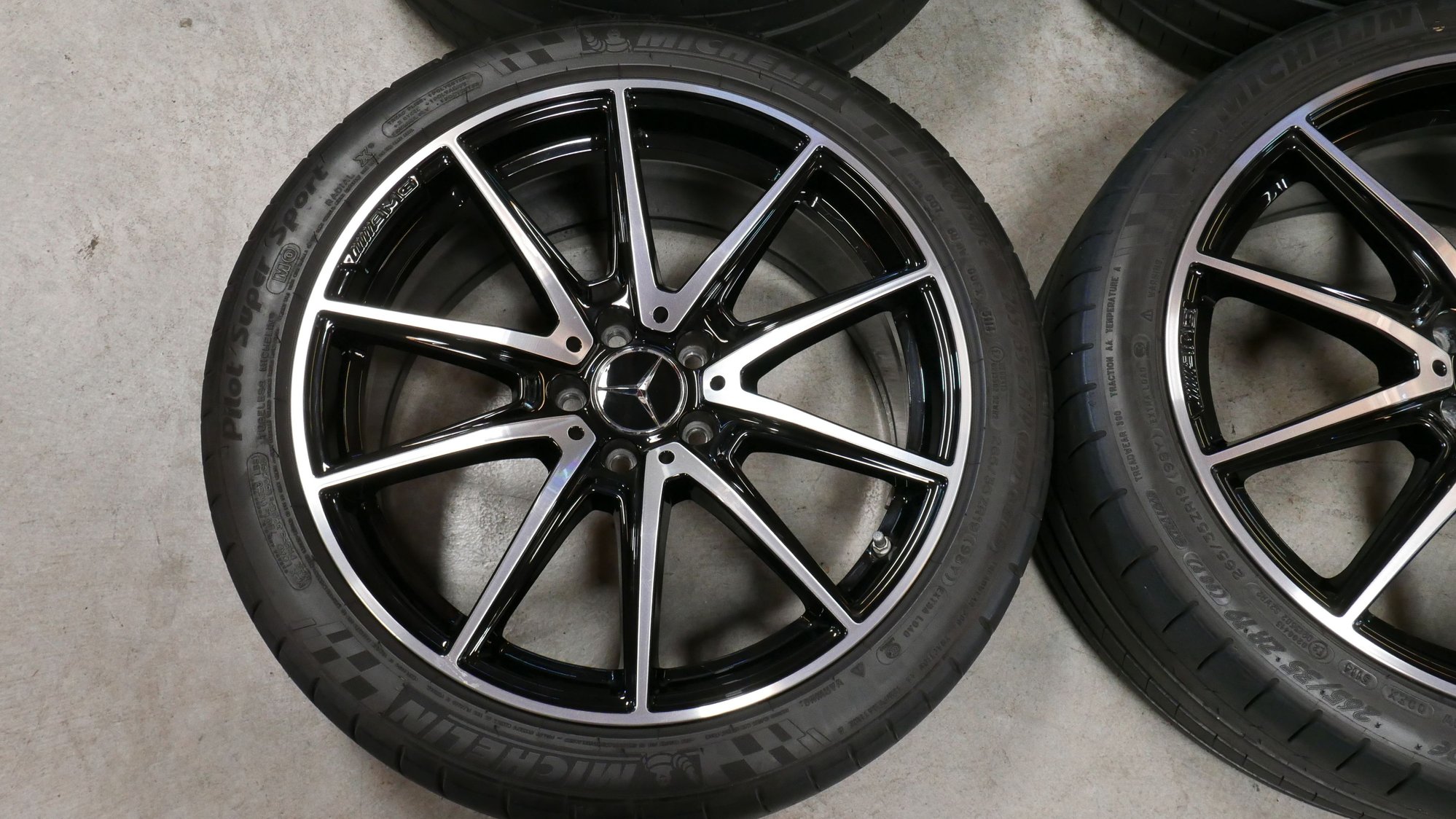 Wheels and Tires/Axles - 19" front/20" rear AMG twin 5-spoke w/ Michelin Pilot PSS Tires - Used - 2016 to 2018 Mercedes-Benz AMG GT - 2010 to 2015 Mercedes-Benz SLS AMG - Culver City, CA 90232, United States