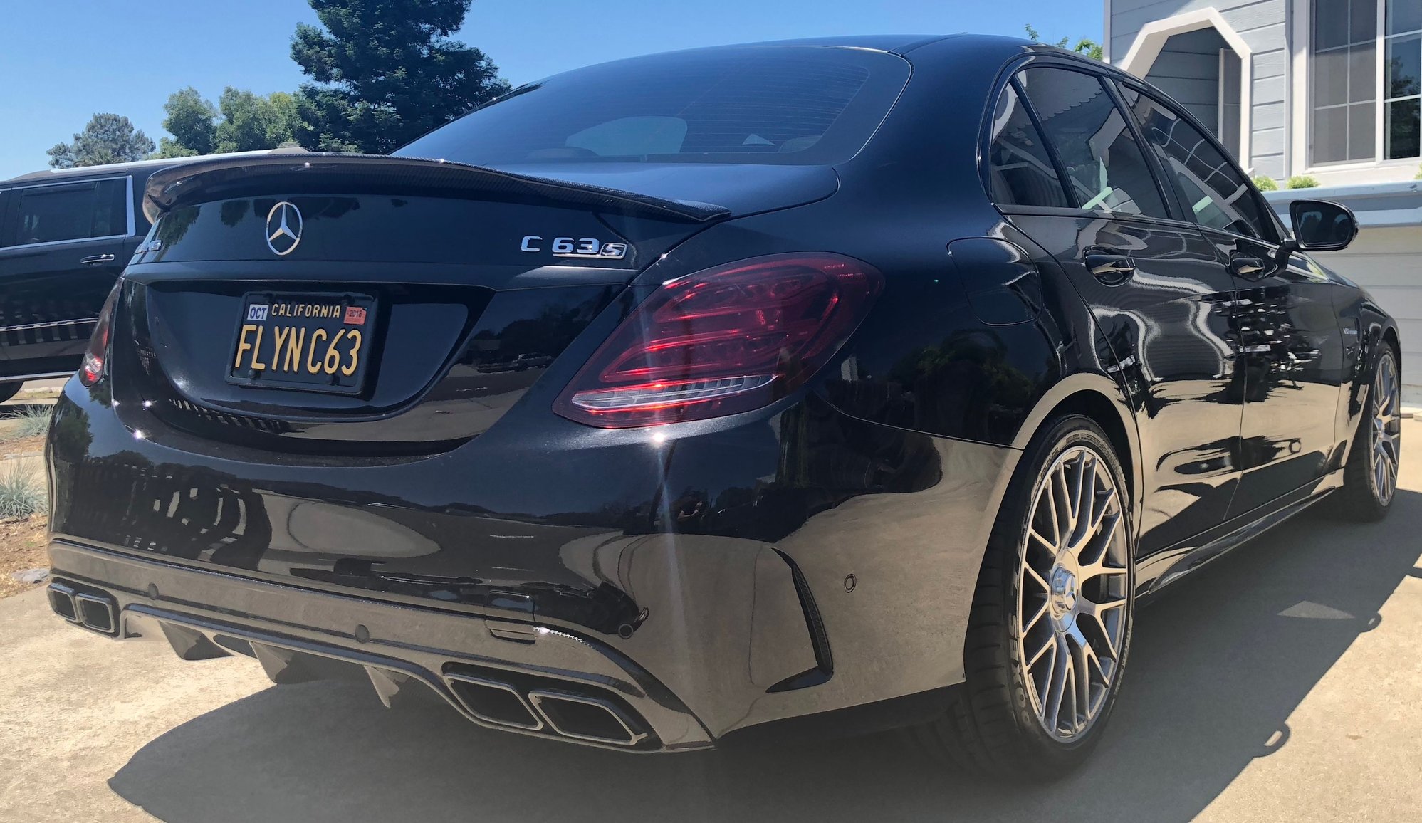 2017 Mercedes-Benz C63 AMG S - 2017 C63s AMG Sedan - Used - VIN 55SWF8HBXHU186557 - 22,000 Miles - 8 cyl - 2WD - Automatic - Sedan - Black - Rocklin, CA 95677, United States
