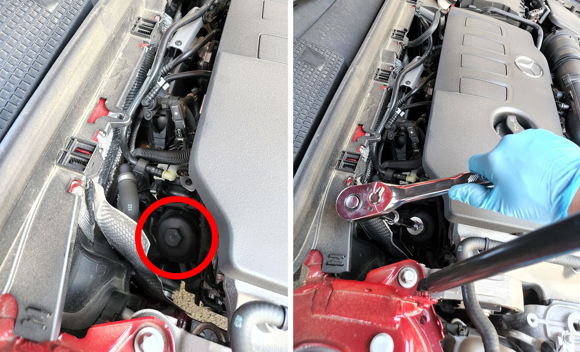 2021 C118 CLA 250 4Matic M260 DIY Oil Change Forums