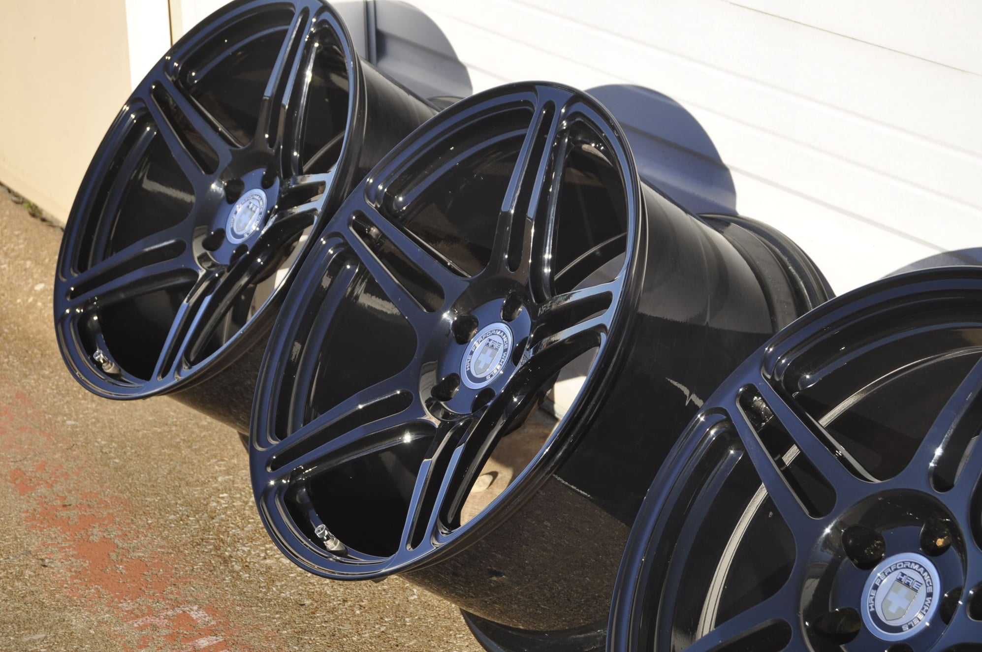 Wheels and Tires/Axles - HRE P47SC 20x9 20x11 Black - Used - All Years Mercedes-Benz All Models - All Years Mercedes-Benz SL65 AMG - Plano, TX 75093, United States